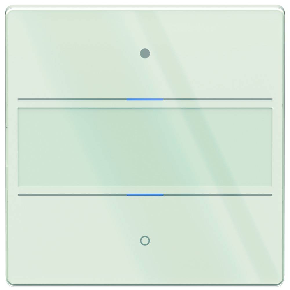 Theben Glas-Tastsensor iON 102 KNX G WH