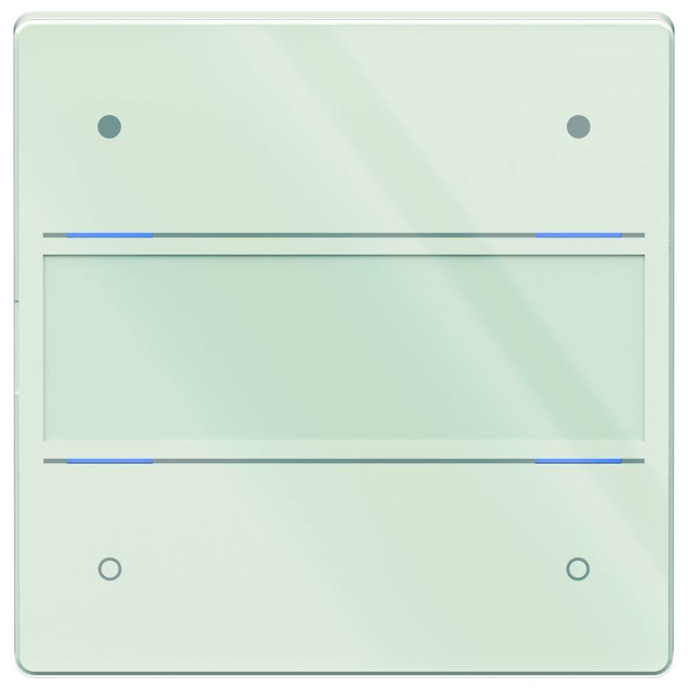 Theben Glas-Tastsensor iON 104 KNX G WH