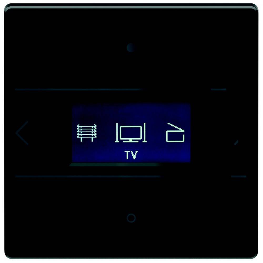 Theben Glas-Raumcontroller iON 108 KNX G BK