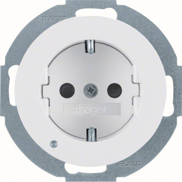 Hager Steckdose WLS1462WG