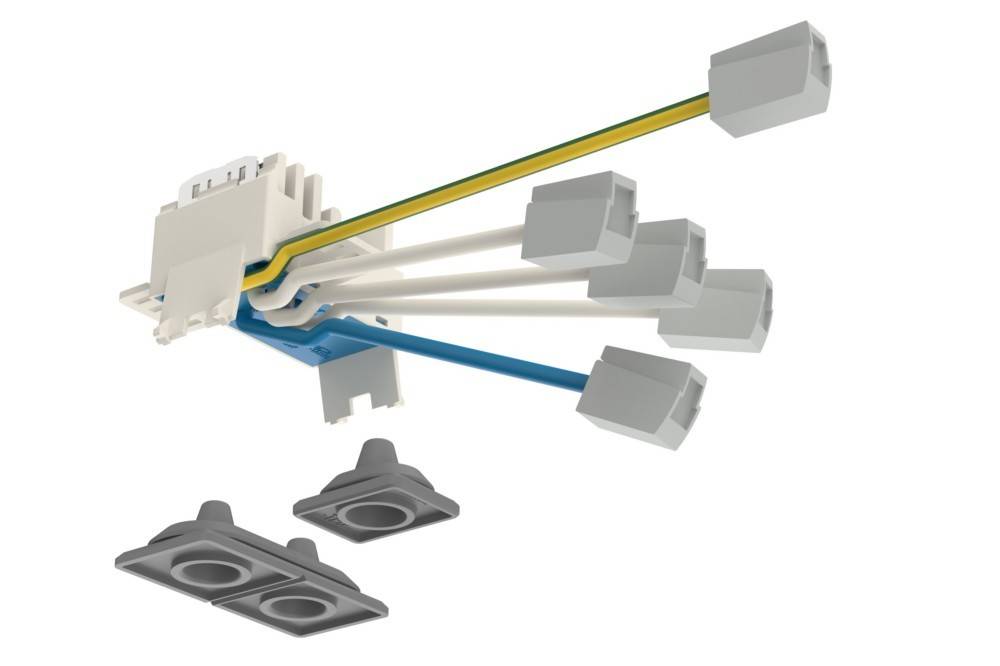 Ridi-Leuchten Netzeinspeiseteil, 5x VL2NE-5F-SI