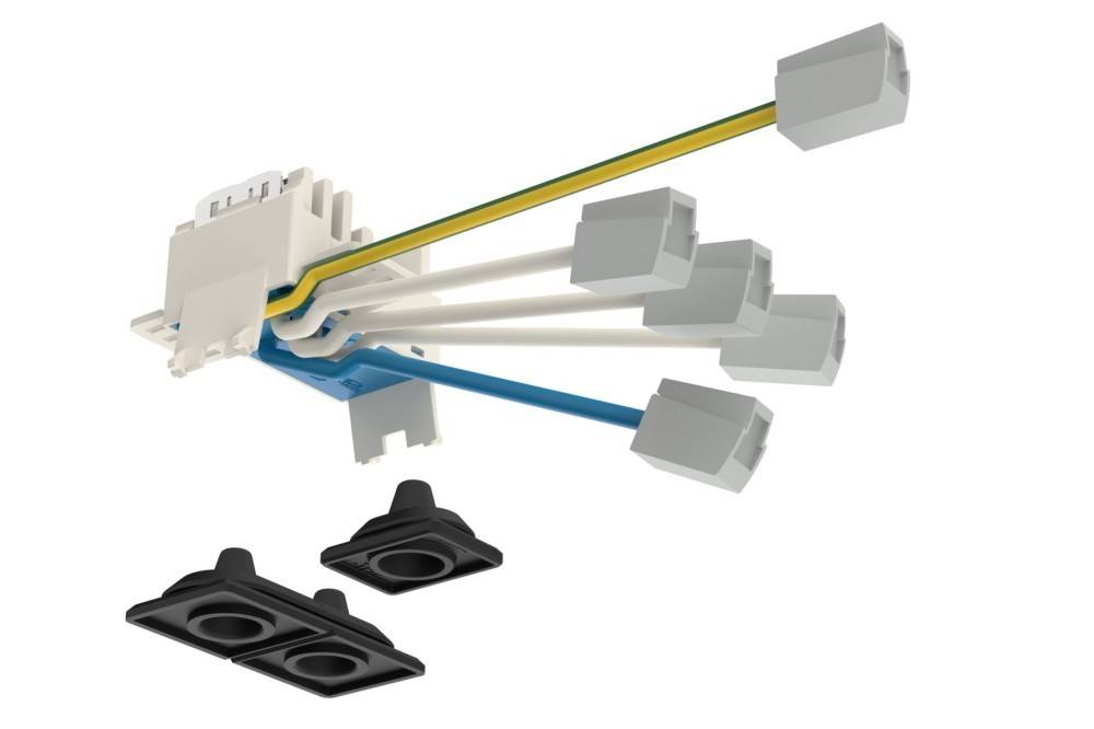 Ridi-Leuchten Netzeinspeiseteil, 5x VL2NE-5F-SW