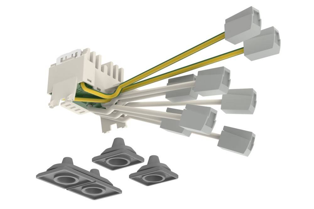 Ridi-Leuchten Netzeinspeiseteil, 6x VL2NE-6F-SI