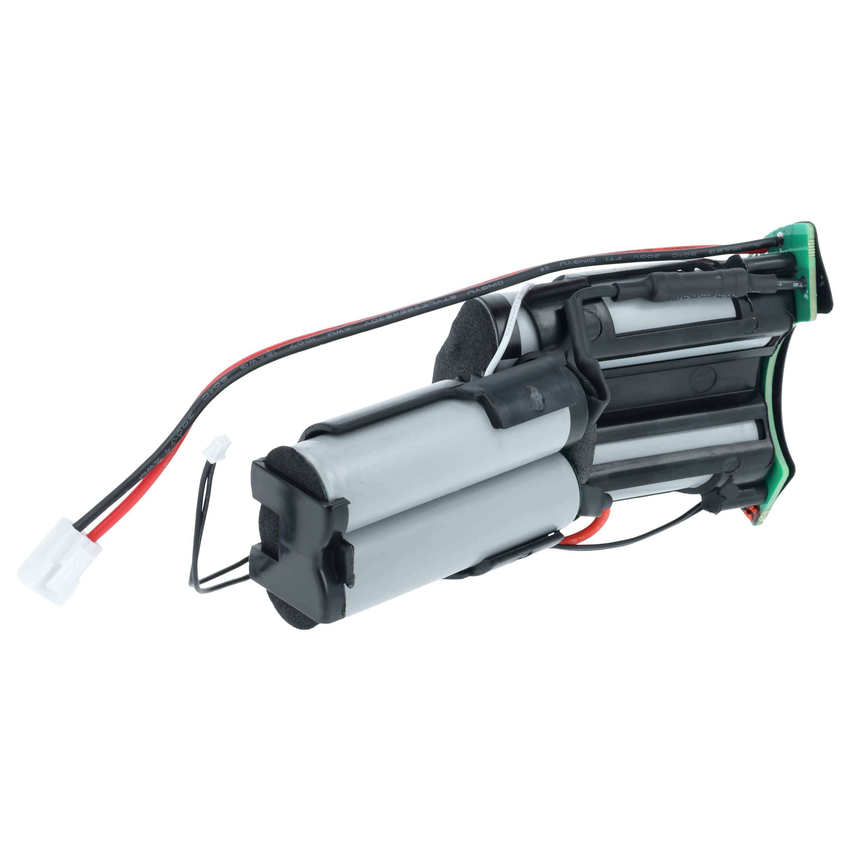 vhbw Akku kompatibel mit Philips FC6162, Fc6161, FC6164/02RU, FC6163/02RU, FC6401, FC6167 Staubsauger Grün Schwarz (3000 mAh, 18 V, Li-Ion)