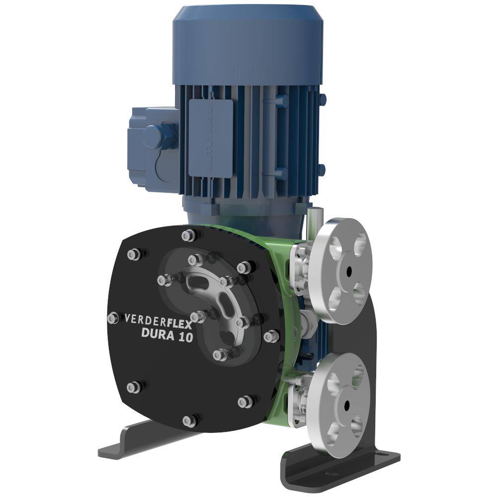 Schlauchpumpe Verderflex Dura10 - 6 bar - 0,18 kW - 32 l/h - Schlauch NBR (Buna Food Grade)-Schlauch