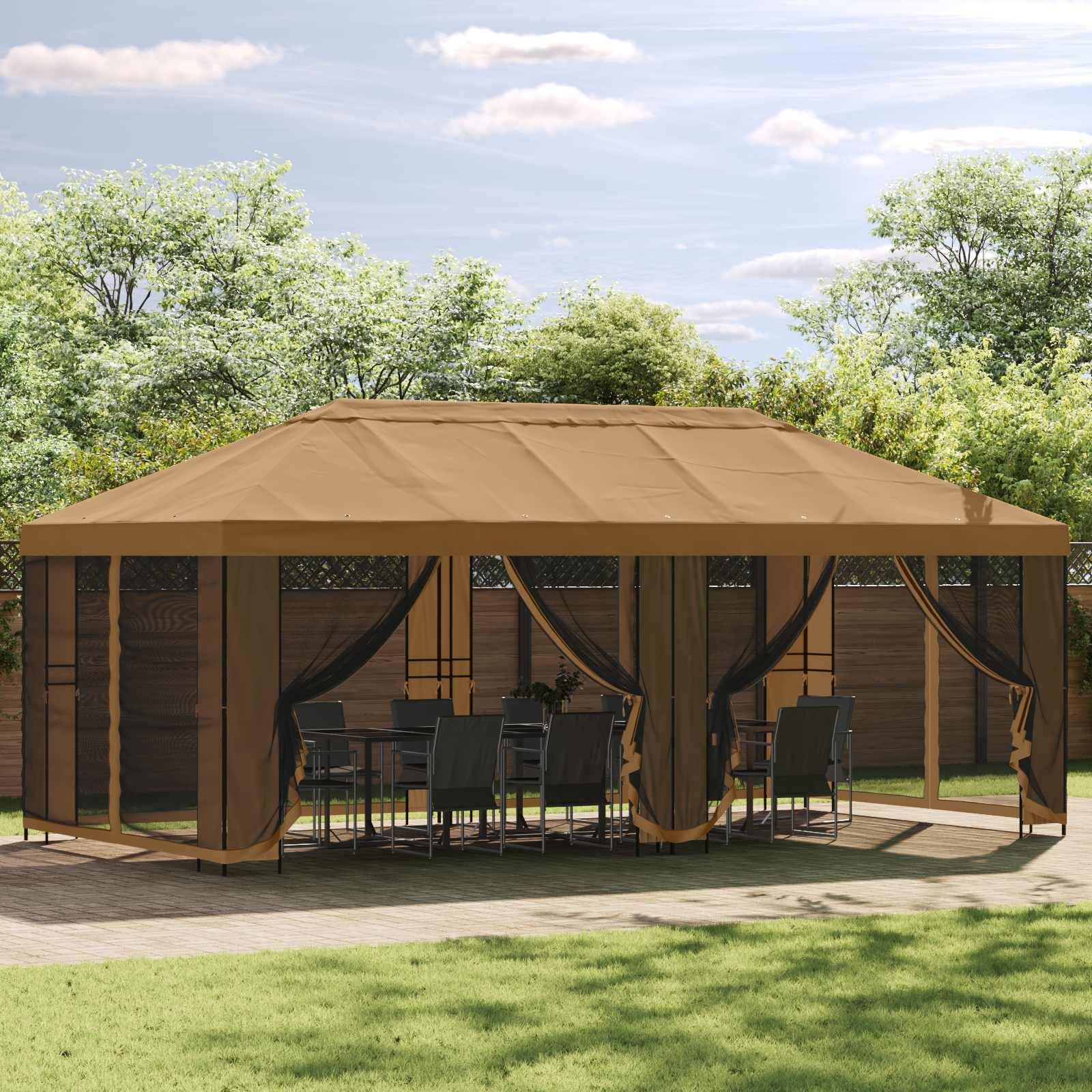 vidaXL 6 x 3 m Stahl