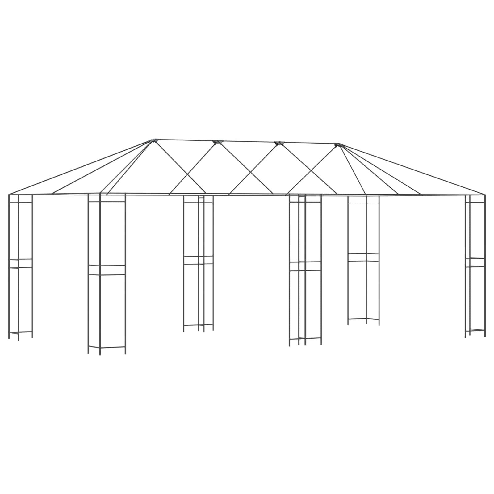vidaXL 6 x 3 m Stahl