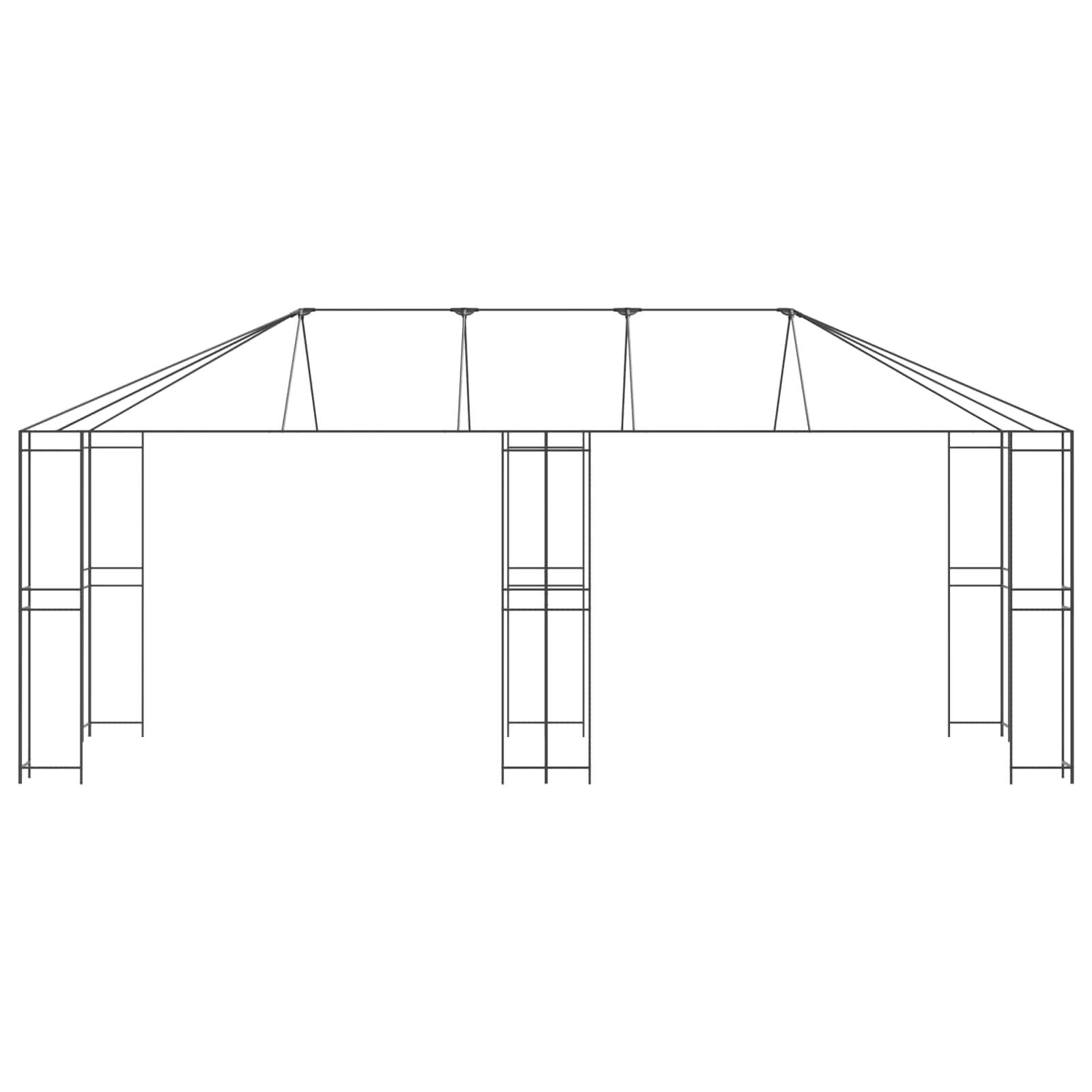 vidaXL 6 x 3 m Stahl