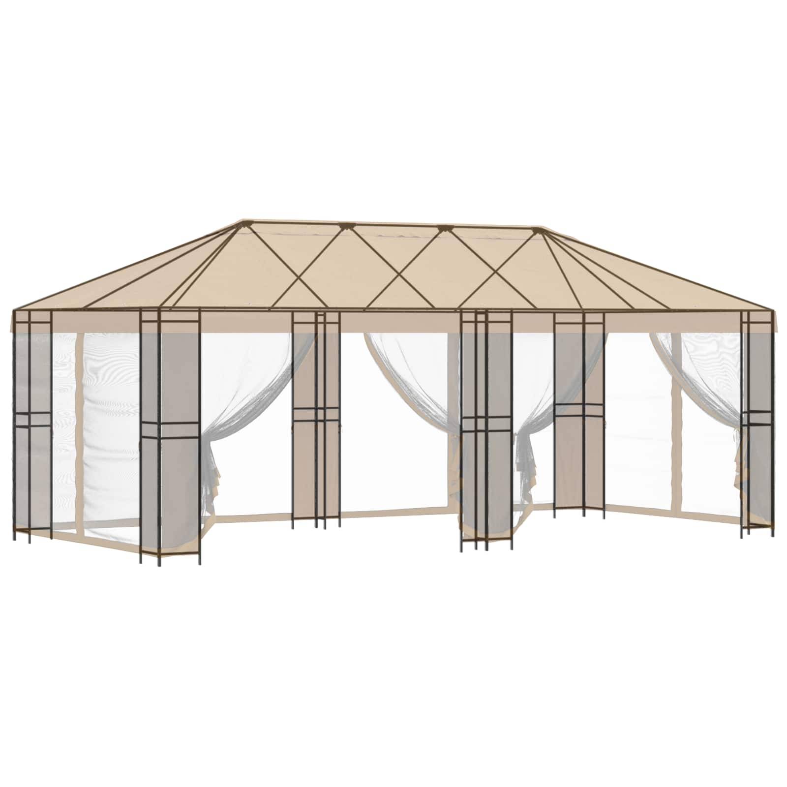 vidaXL 6 x 3 m Stahl
