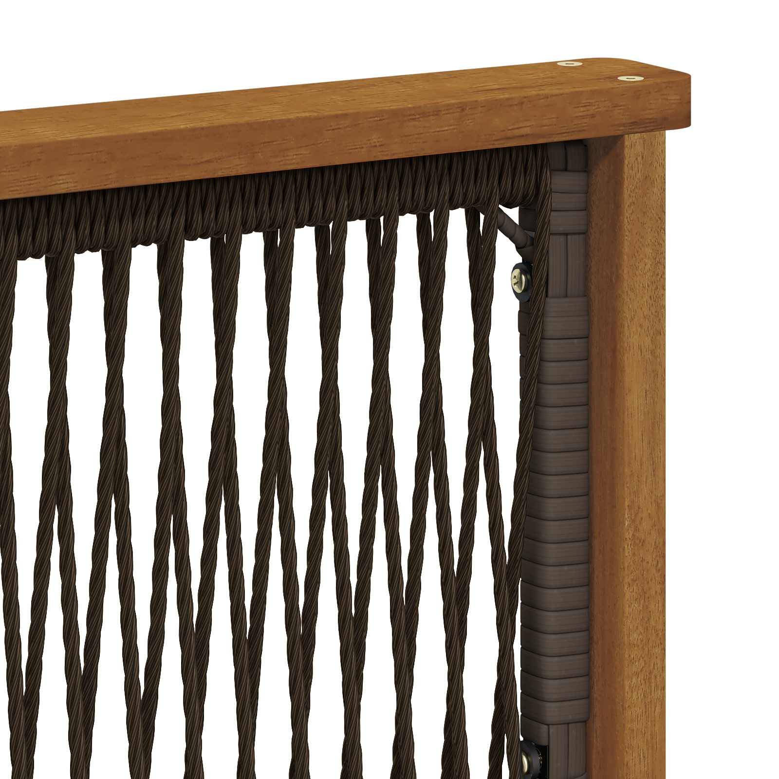 vidaXL Outdoor-Sofagarnitur 6 pcs Natur Massivholz Akazie