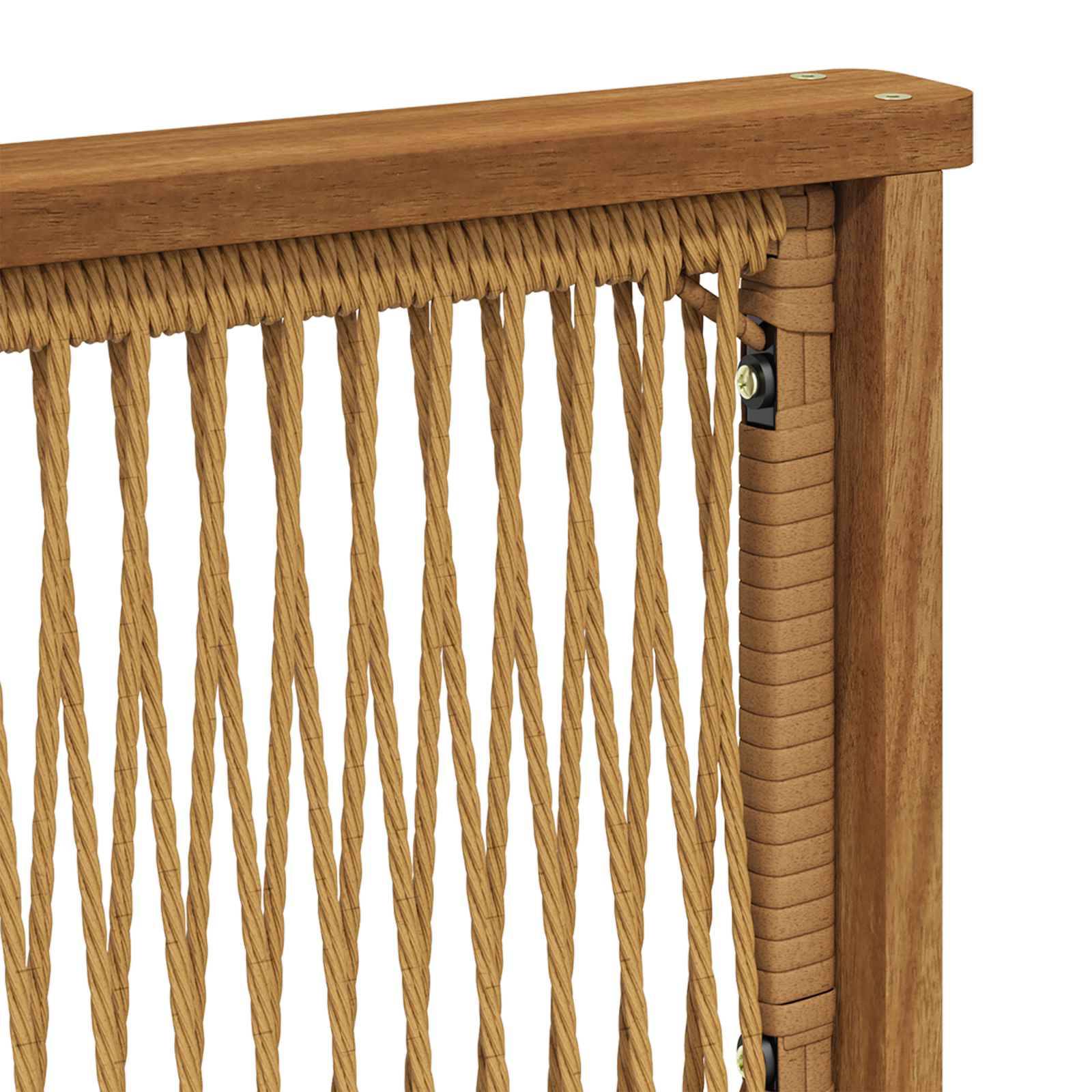 vidaXL Ecksofa Set mit Kissen 5 pcs Natur und Anthrazit