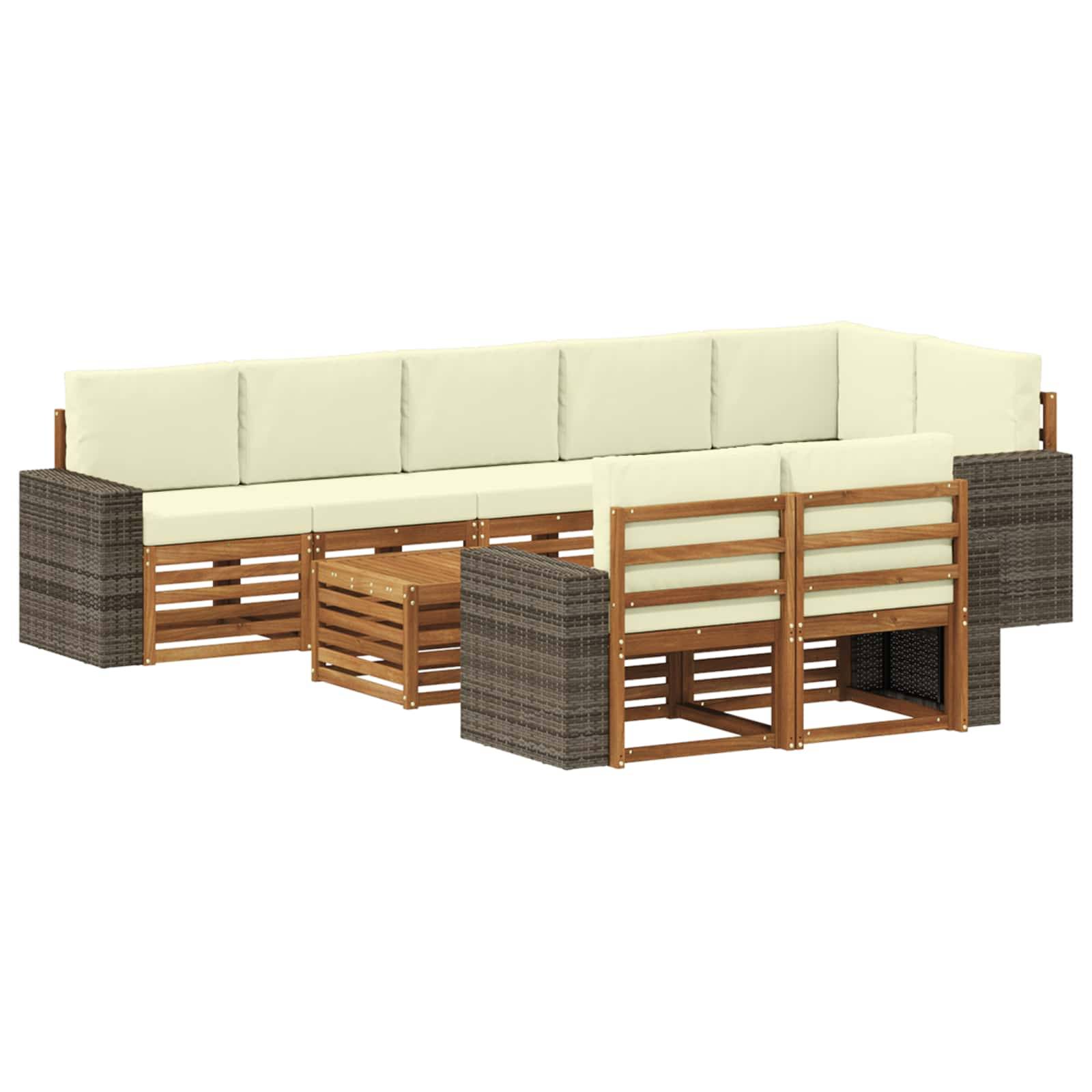 vidaXL Sofagarnituren Massivholz Akazie
