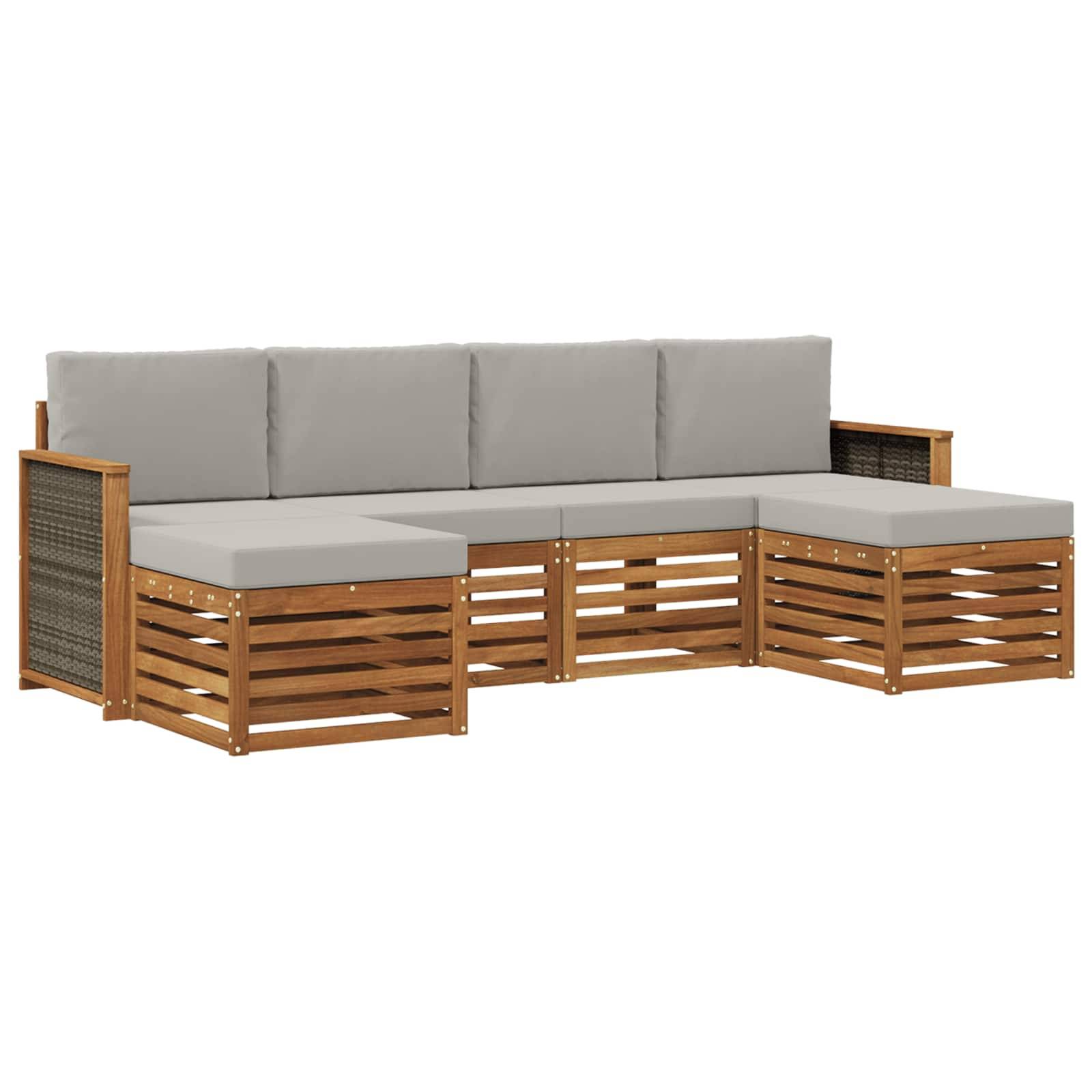 vidaXL Sofagarnituren Massivholz Akazie
