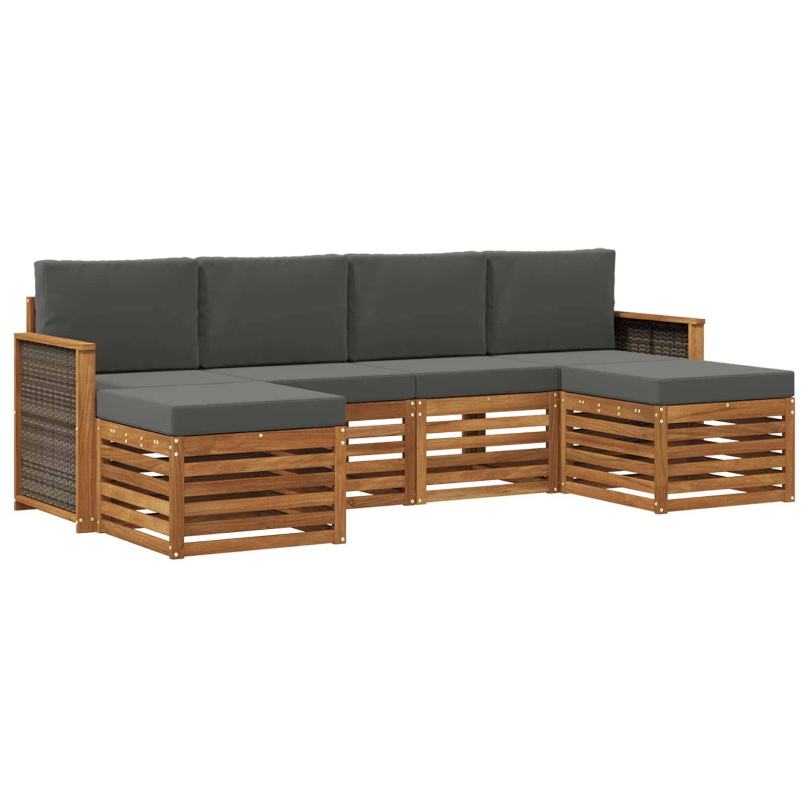 vidaXL Sofagarnituren Massivholz Akazie