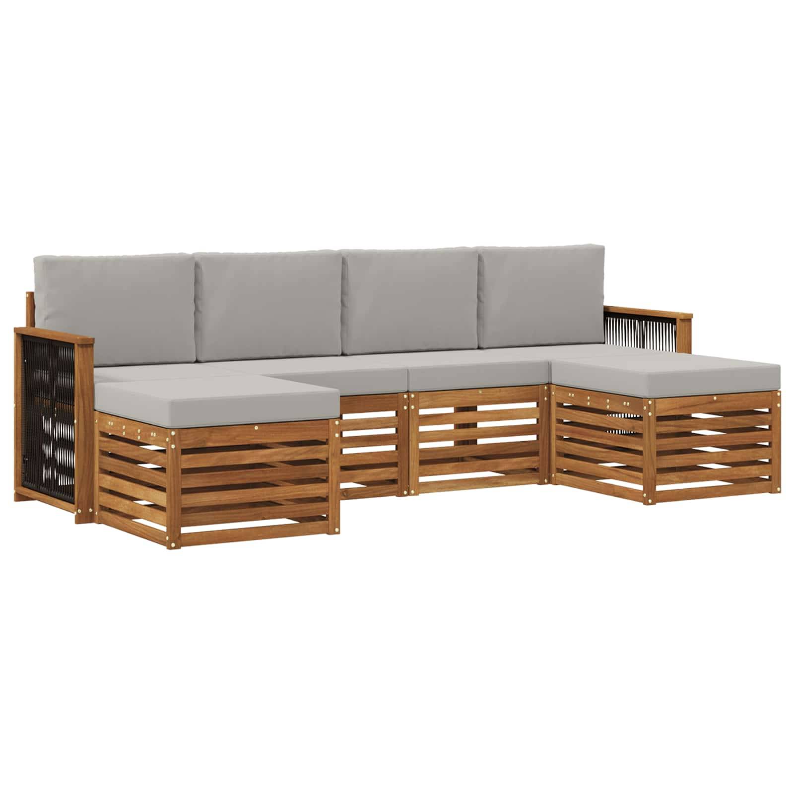 vidaXL Sofagarnituren Massivholz Akazie