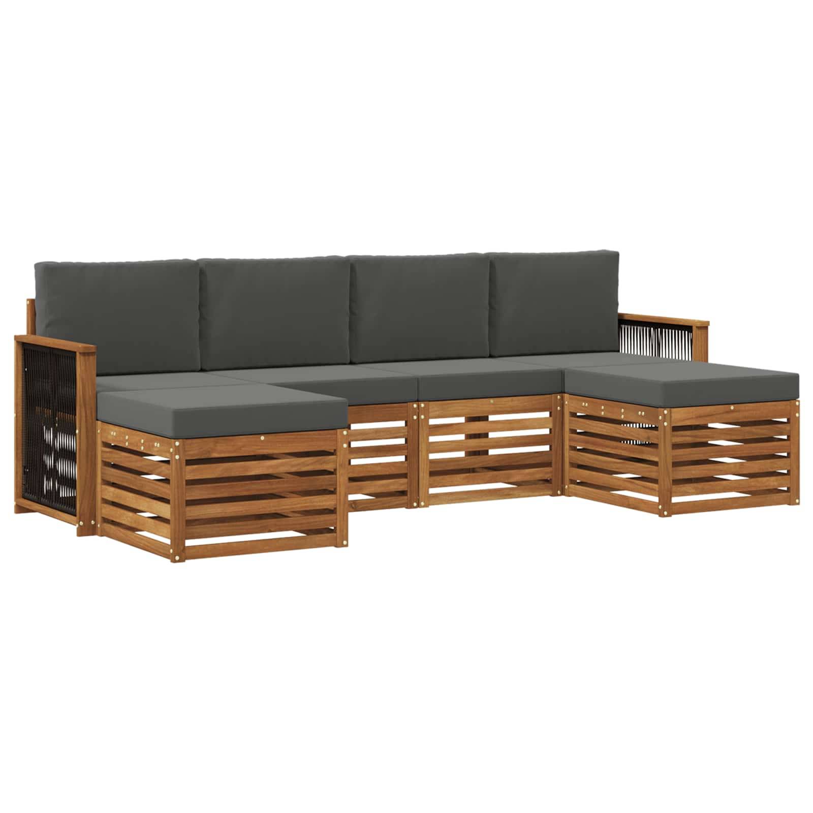vidaXL Sofagarnituren Massivholz Akazie