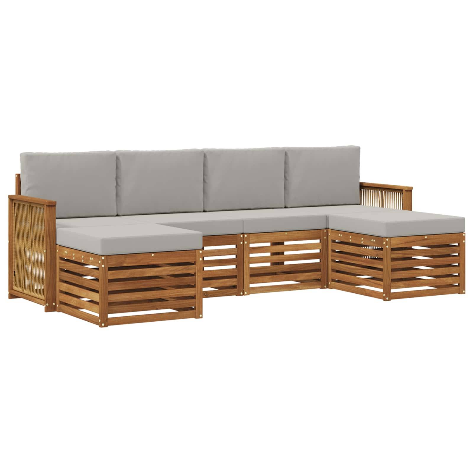 vidaXL Sofagarnituren Massivholz Akazie