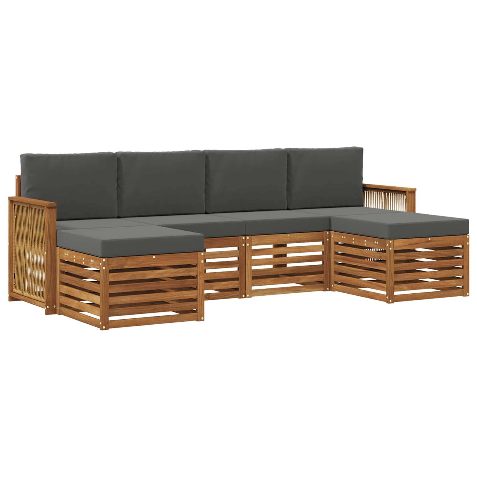 vidaXL Sofagarnituren Massivholz Akazie