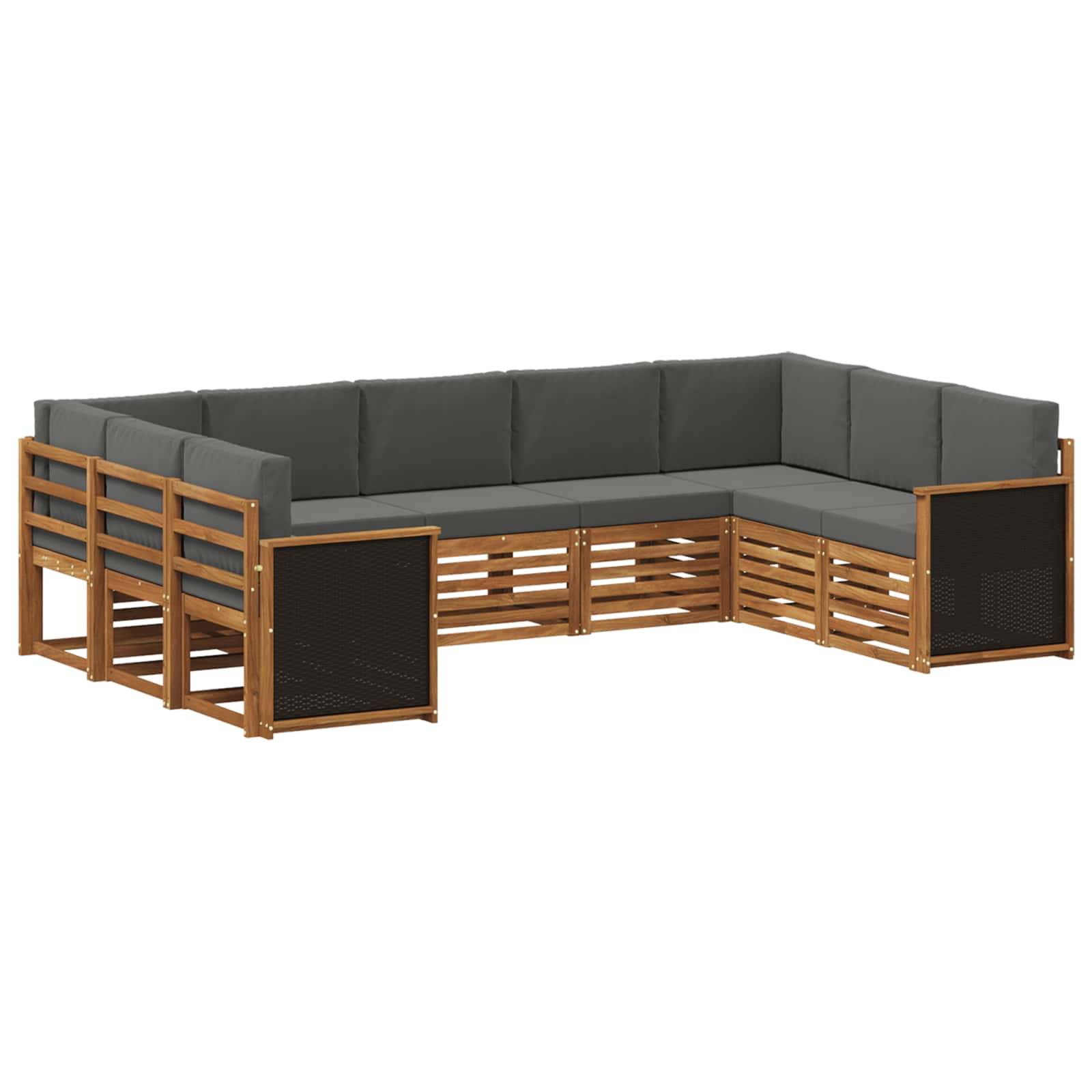 vidaXL Sofagarnituren Massivholz Akazie