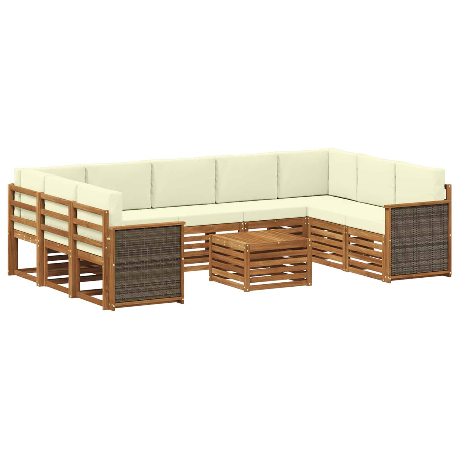 vidaXL Sofagarnituren Massivholz Akazie