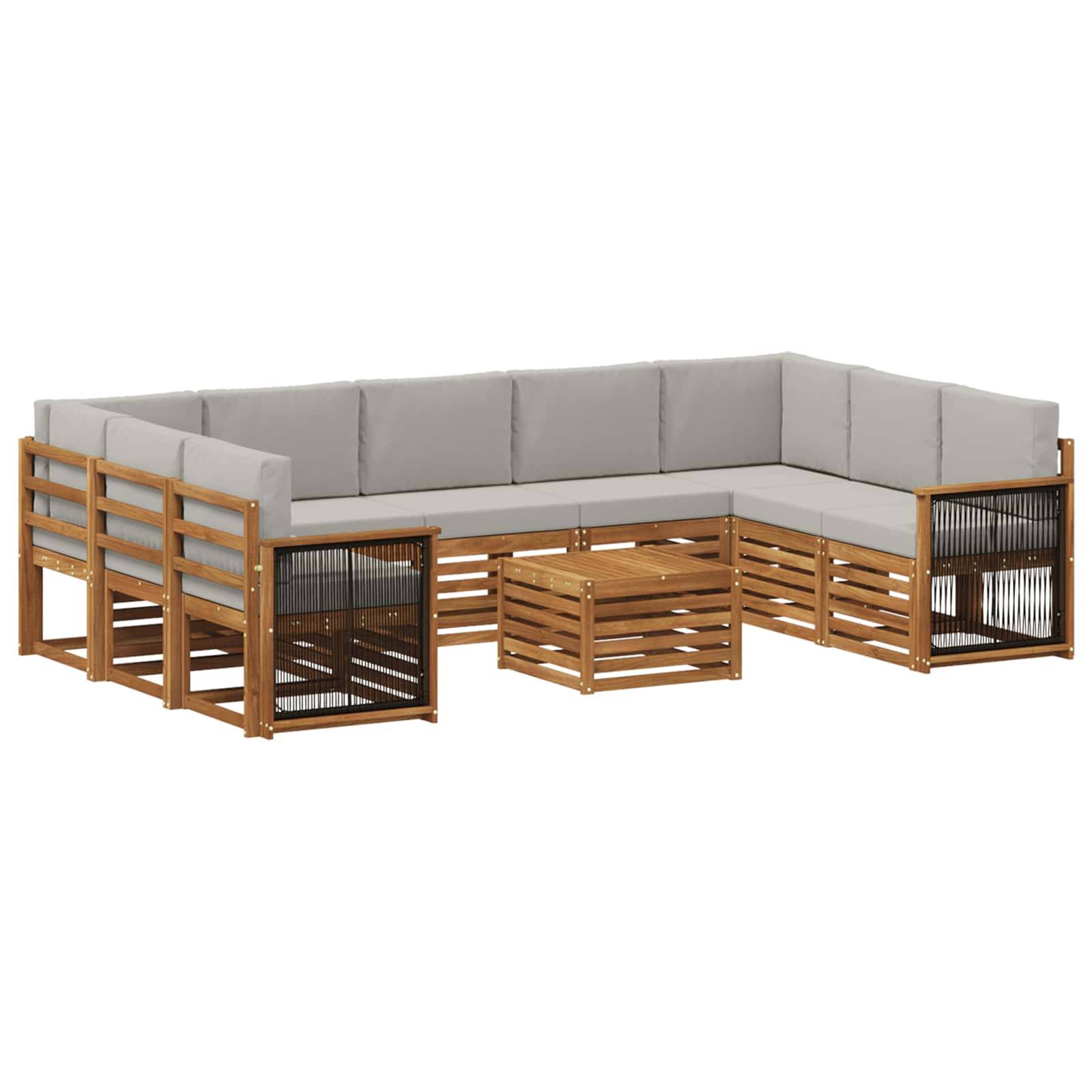 vidaXL Sofagarnituren Massivholz Akazie