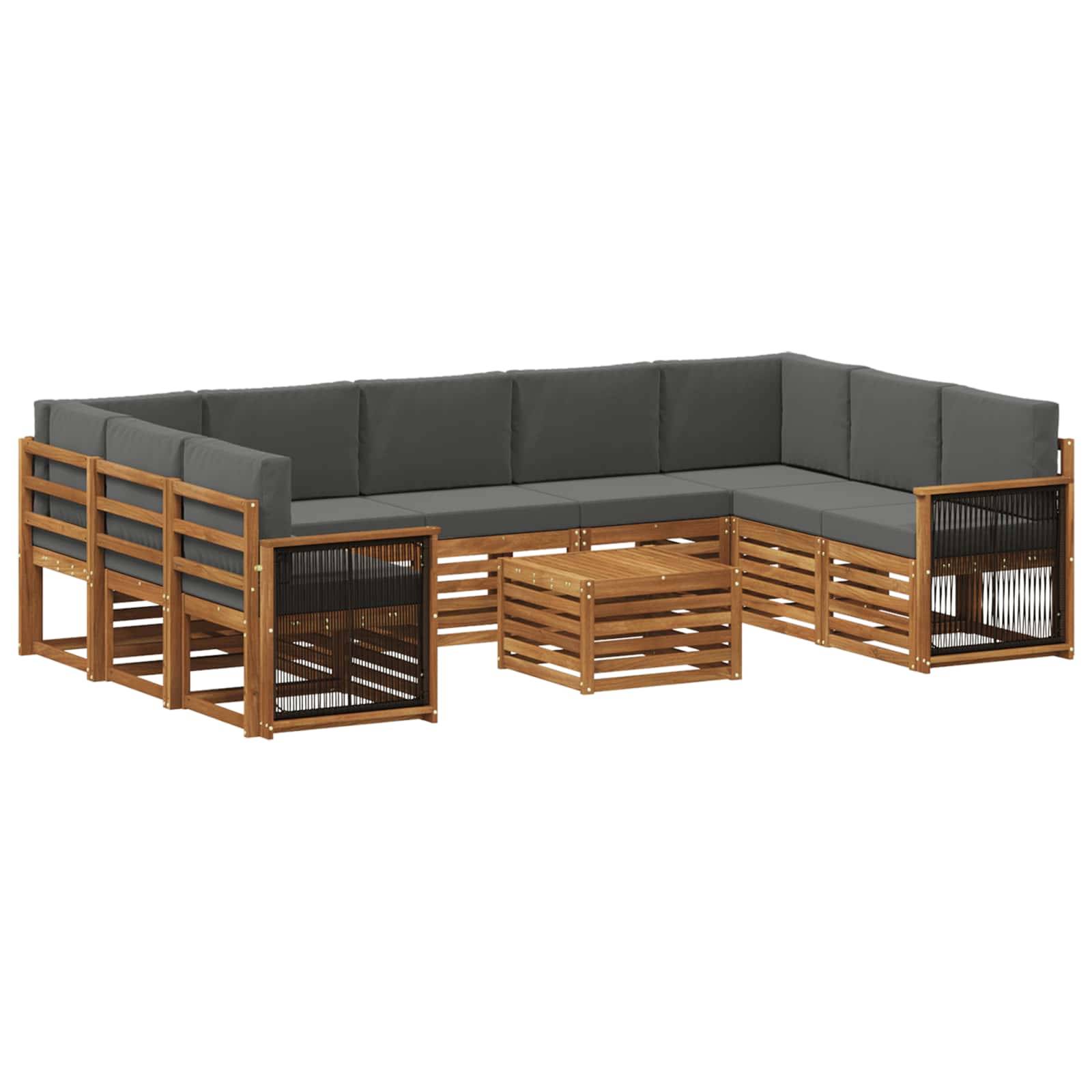 vidaXL Sofagarnituren Massivholz Akazie