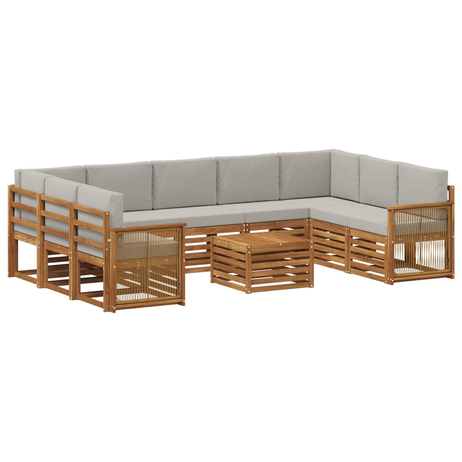 vidaXL Sofagarnituren Massivholz Akazie