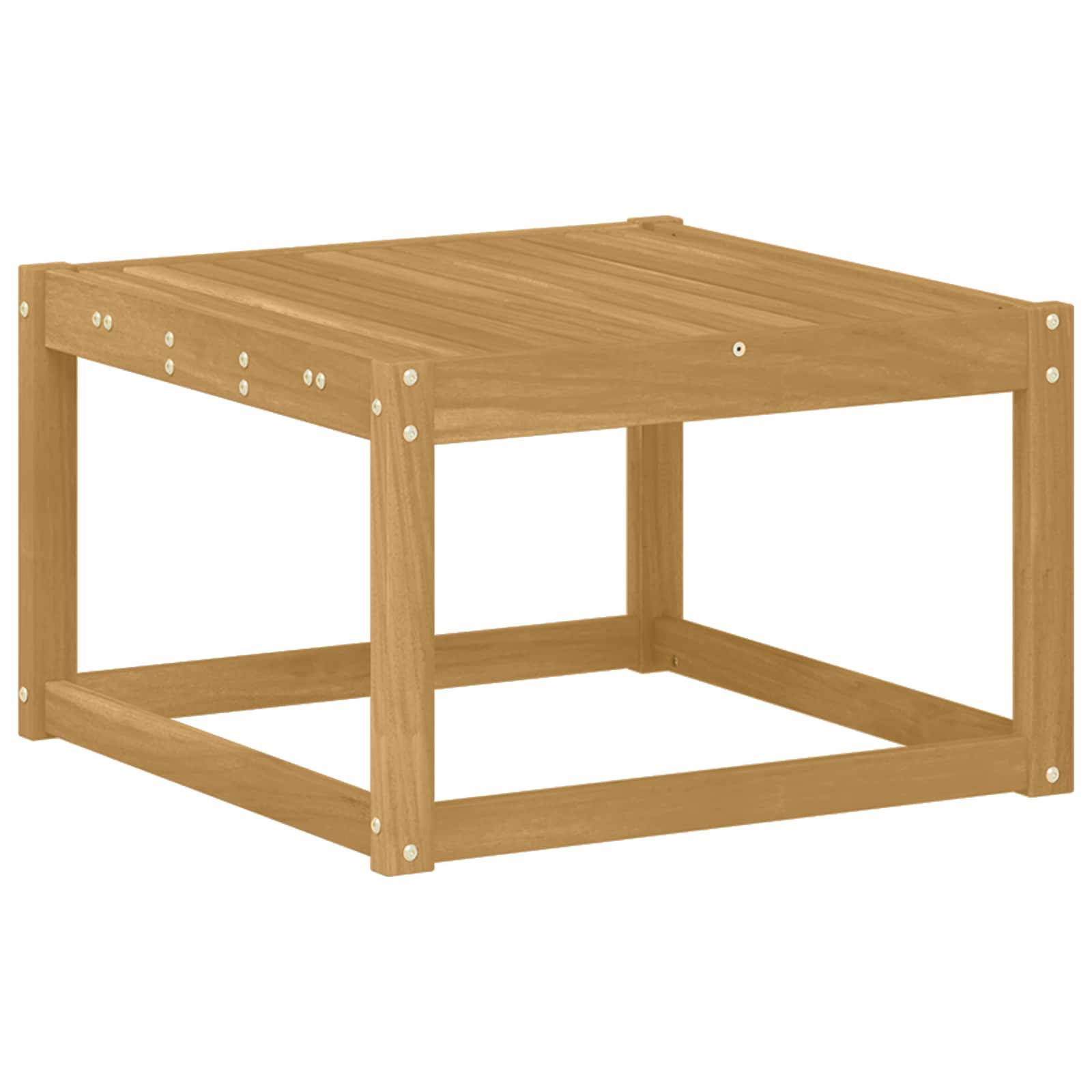 vidaXL Outdoor-Sofagarnitur mit Kissen 9 pcs Weiß und Creme