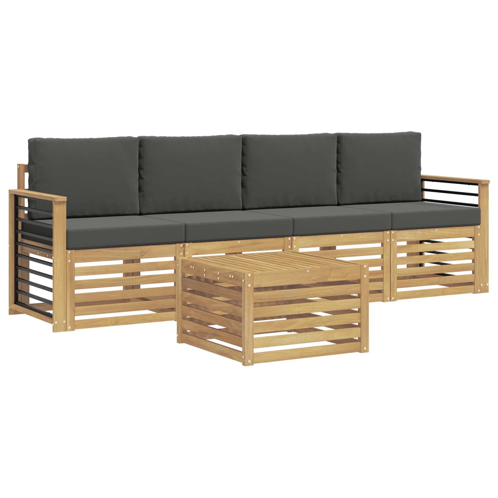 vidaXL Sofagarnituren Massivholz Akazie