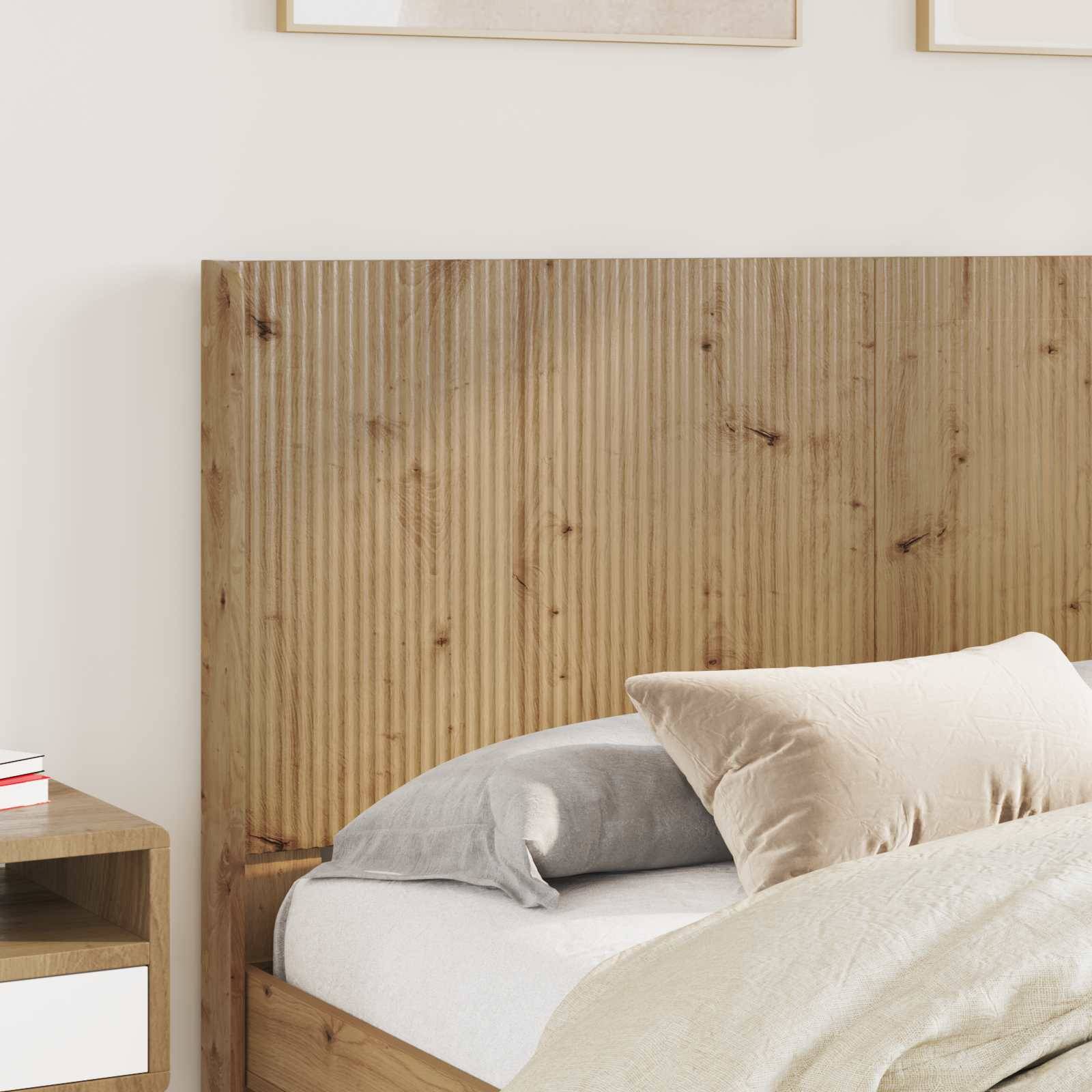 vidaXL Bettgestell mit Stauraum und Kopfteil 3 pcs Holzwerkstoff