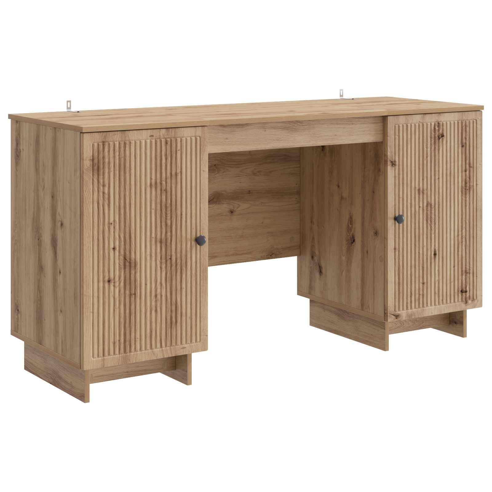 vidaXL Schreibtisch Artisan-Eiche Holzwerkstoff 142,5 x 50 x 75 cm