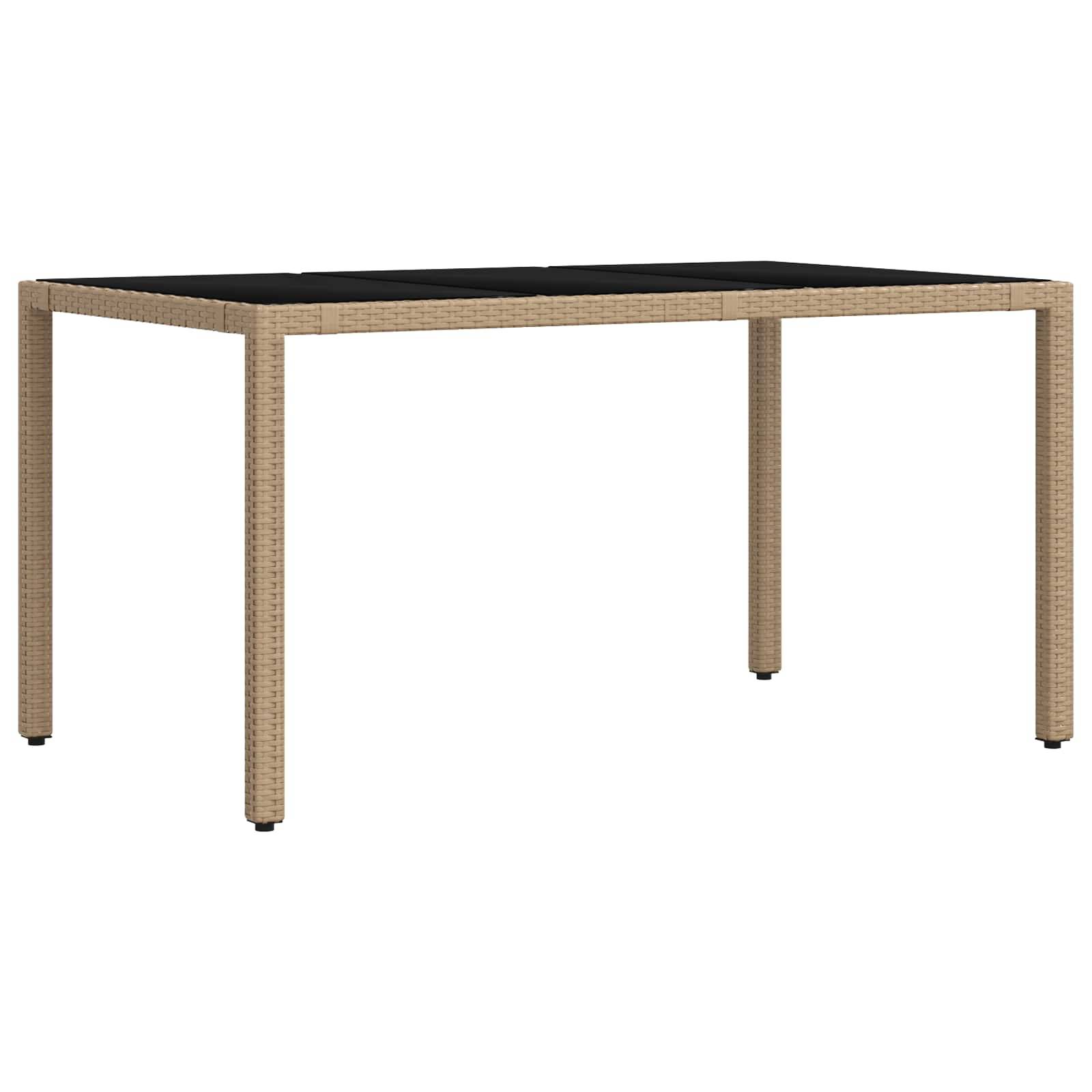 vidaXL Outdoortisch-Set mit Kissen 5 pcs Beige und Hellgrau