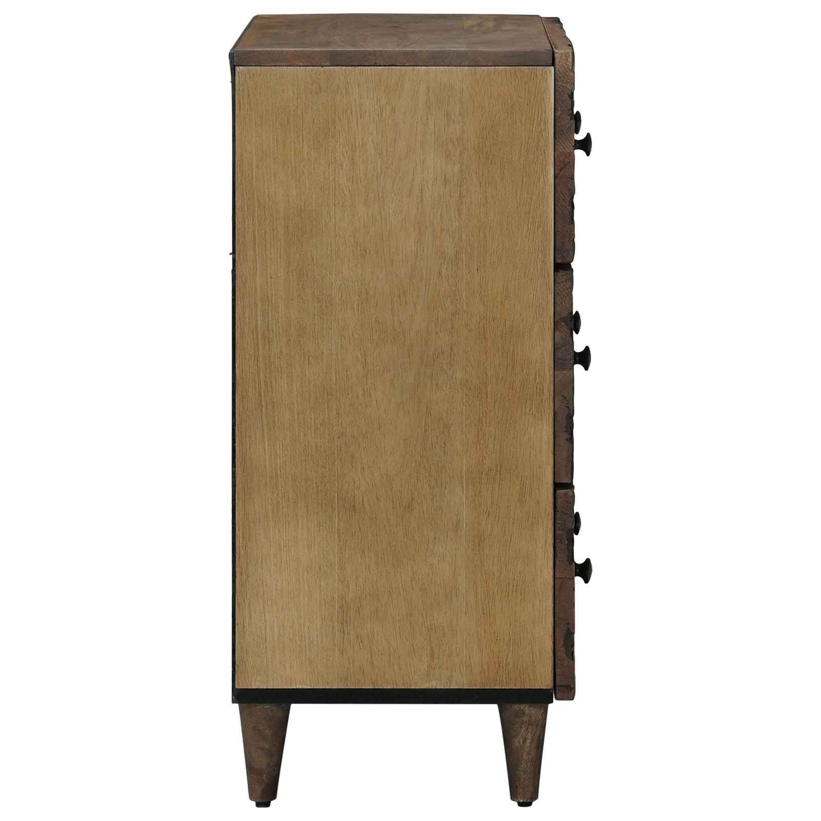 vidaXL Aufbewahrungs-Sideboard Braun 60 x 33,5 x 75 cm