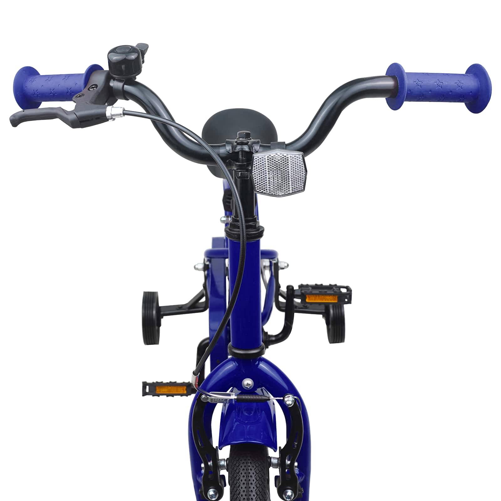 vidaXL Kinderfahrrad 16 Zoll für 4-6 Jahre alt Dunkelblau