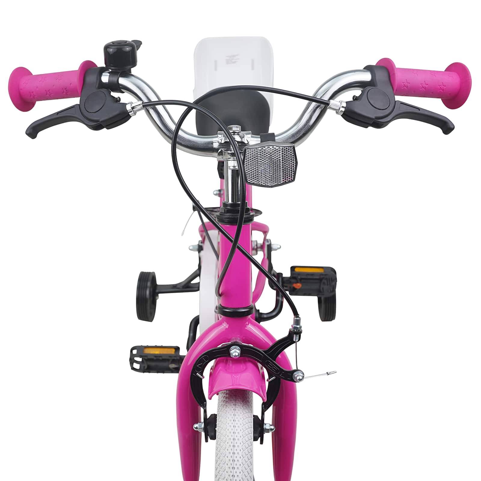 vidaXL Kinderfahrrad 16 Zoll für 4-6 Jahre alt Rosa