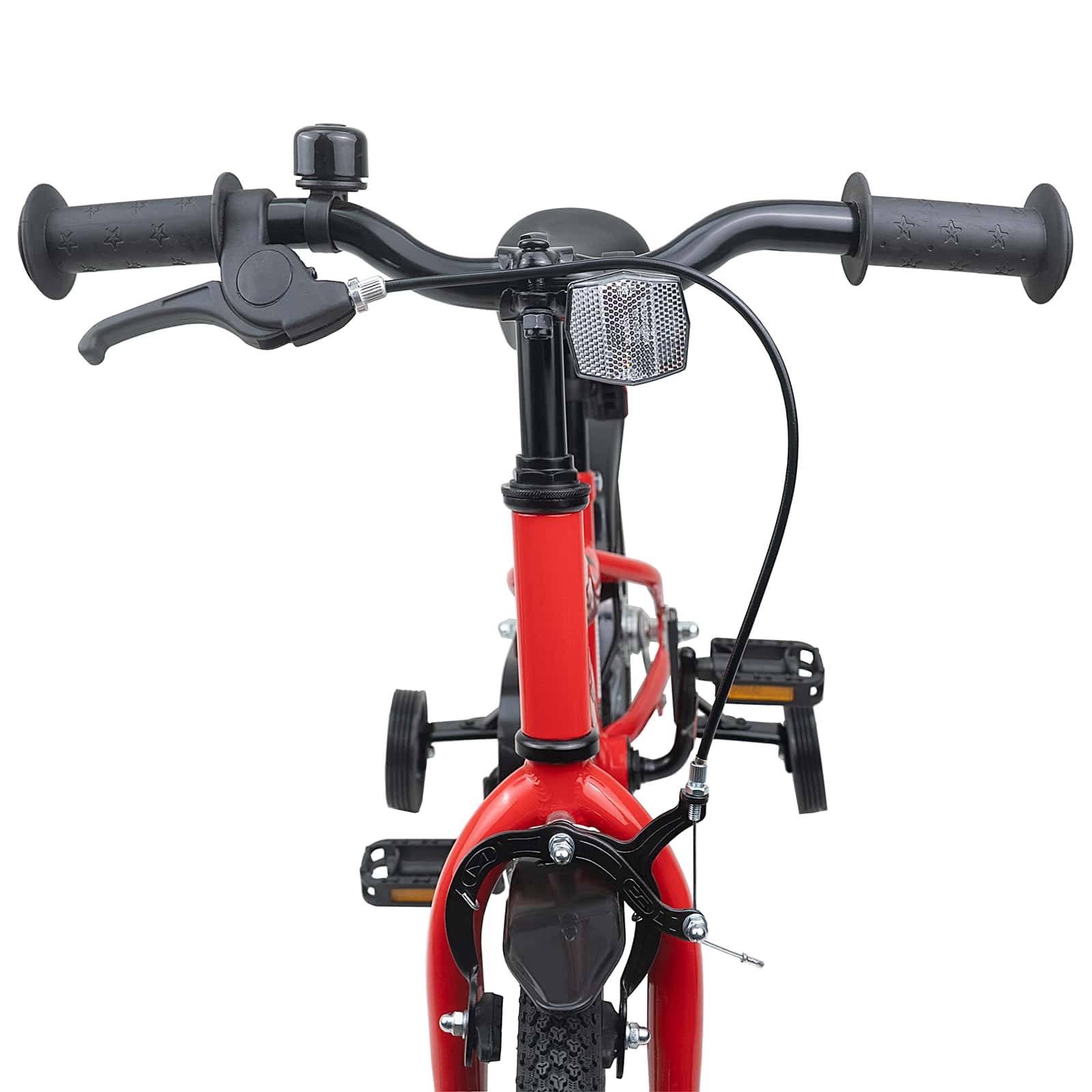 vidaXL Kinderfahrrad 16 Zoll für 4-6 Jahre alt Rot