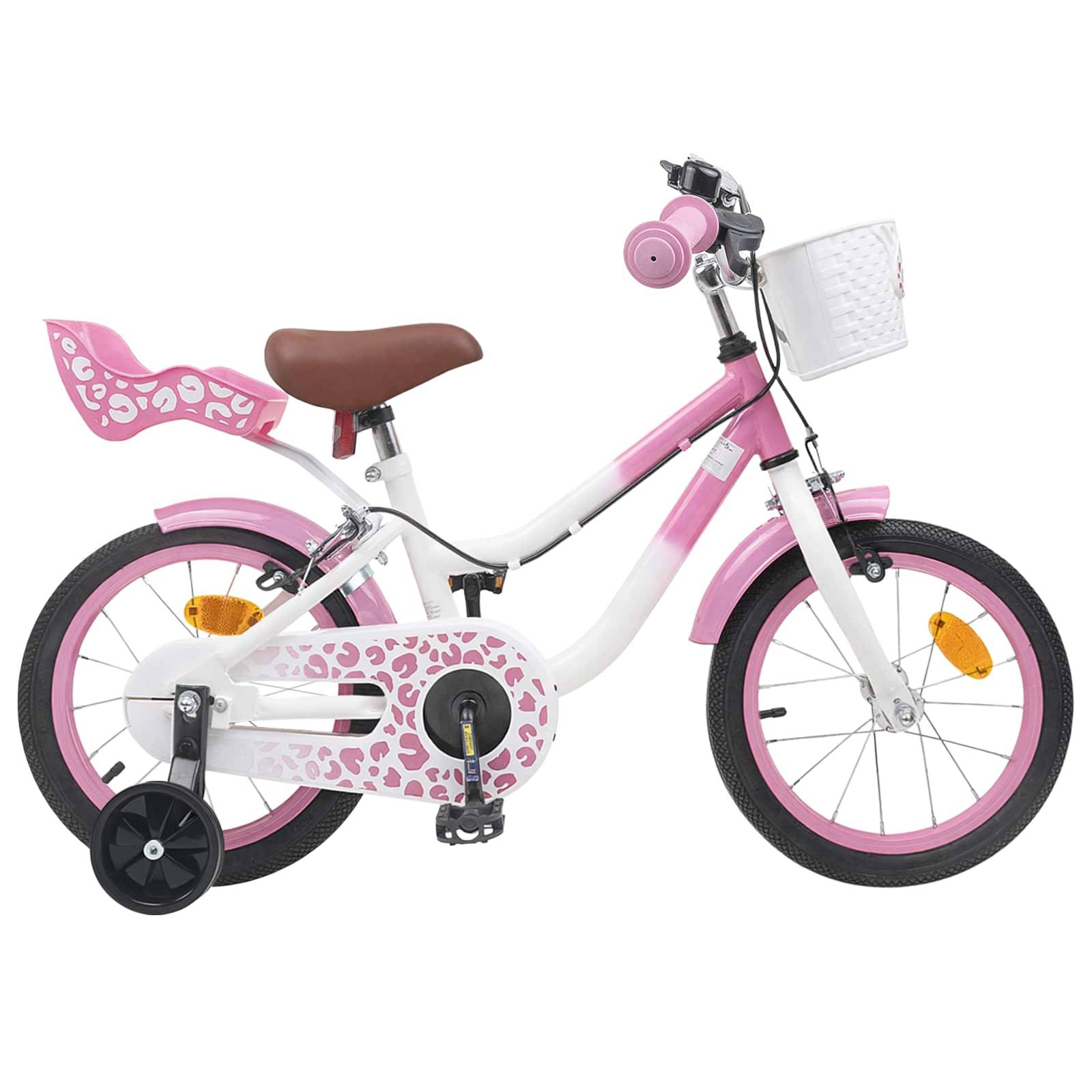 vidaXL Kinderfahrrad Mit Stützrädern 12 Zoll für 2-4 Jahre alt