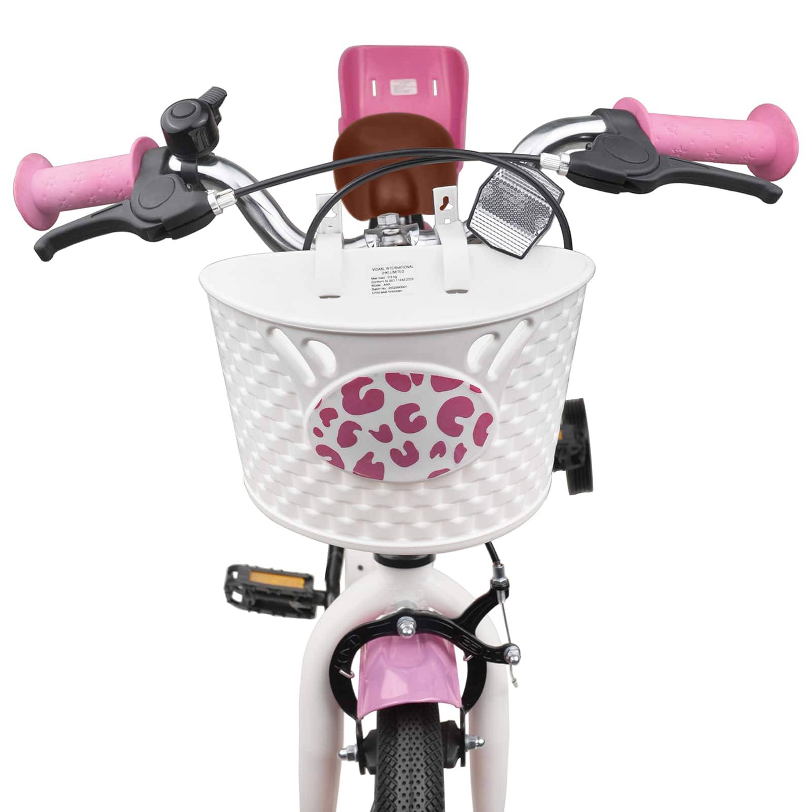 vidaXL Kinderfahrrad Mit Stützrädern 16 Zoll für 4-6 Jahre alt