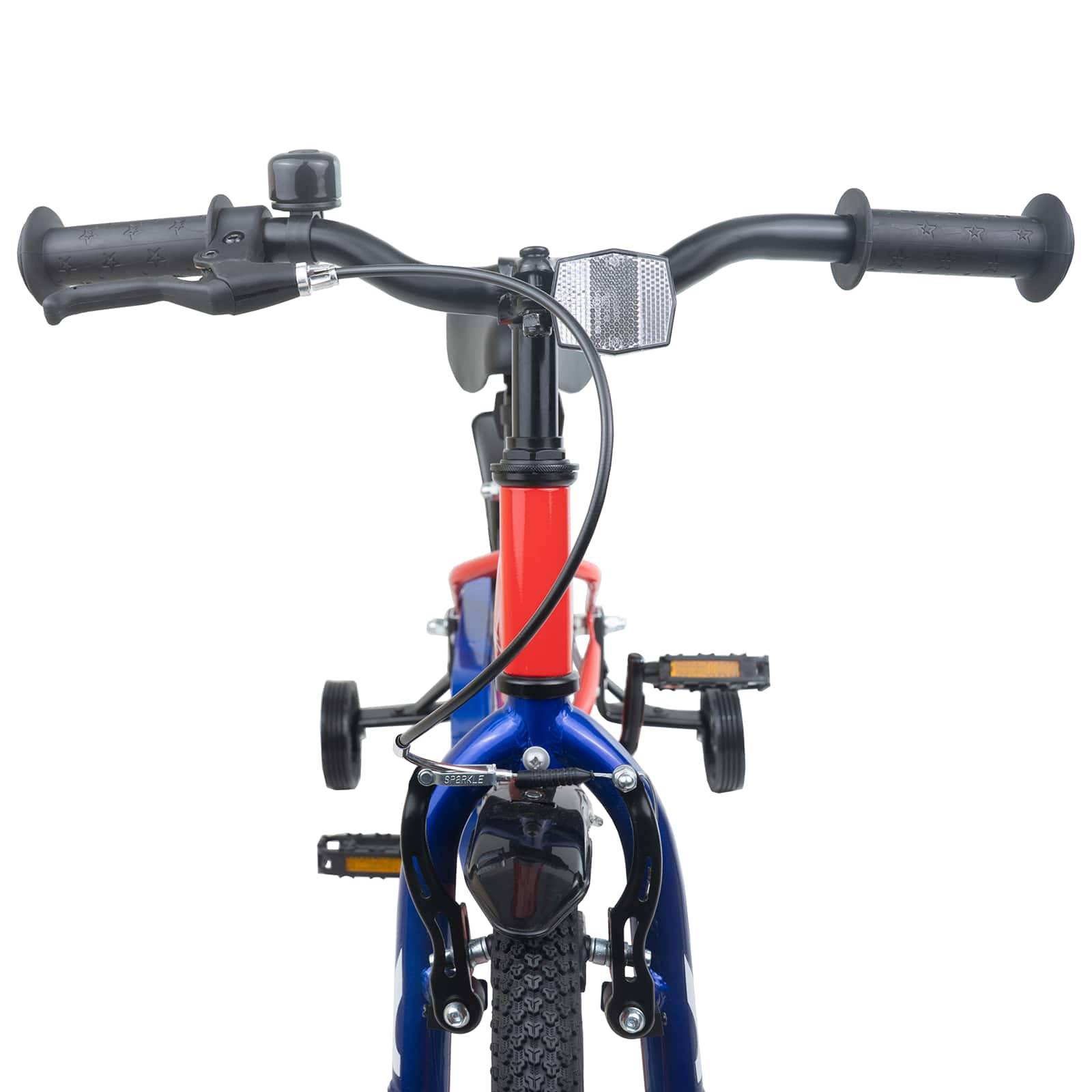 vidaXL Kinderfahrrad 12 Zoll für 2-4 Jahre alt Rot