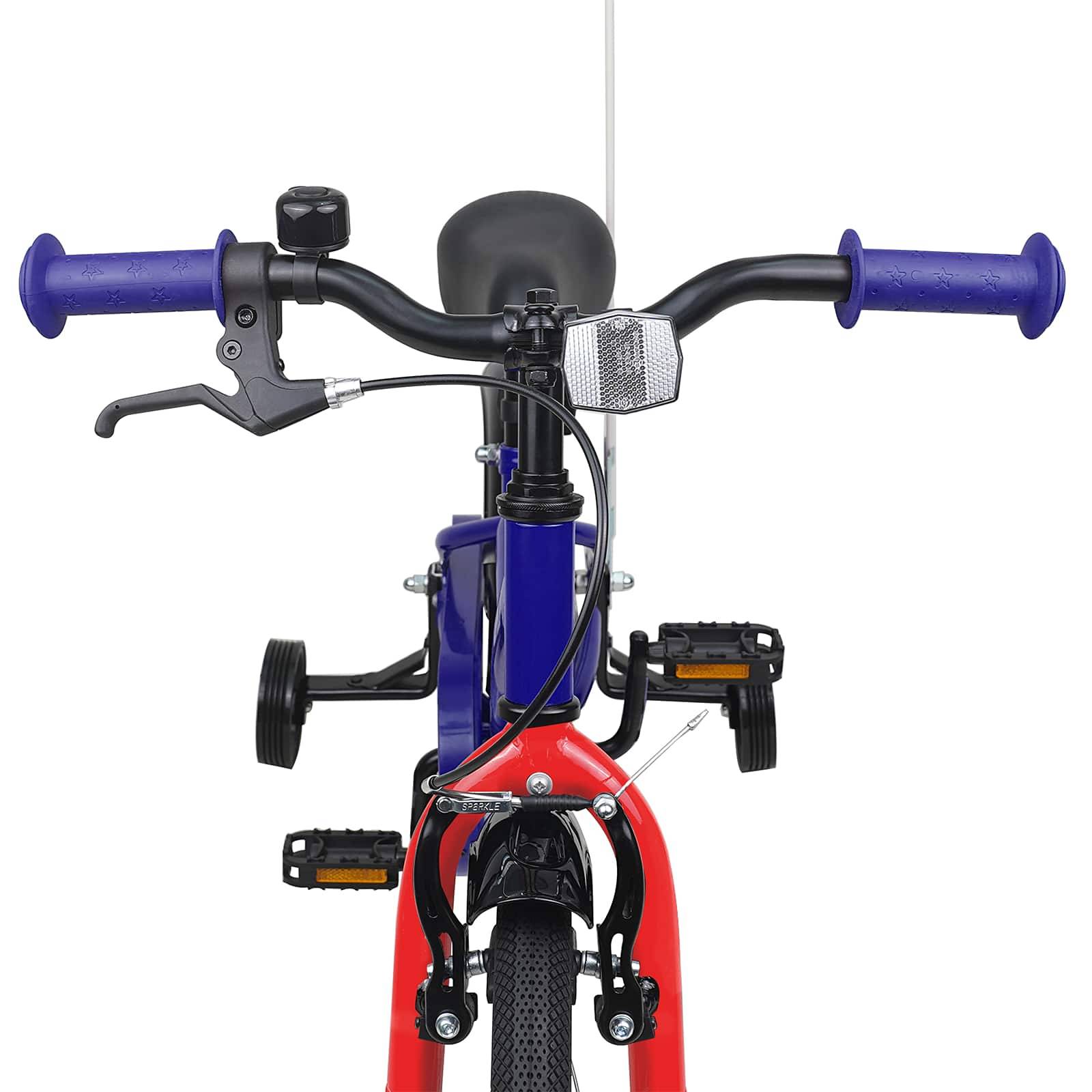 vidaXL Kinderfahrrad 12 Zoll für 2-4 Jahre alt Dunkelblau