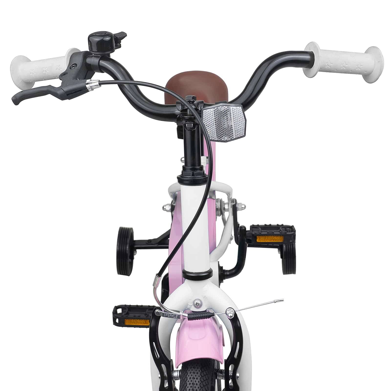 vidaXL Kinderfahrrad 12 Zoll für 2-4 Jahre alt Weiß