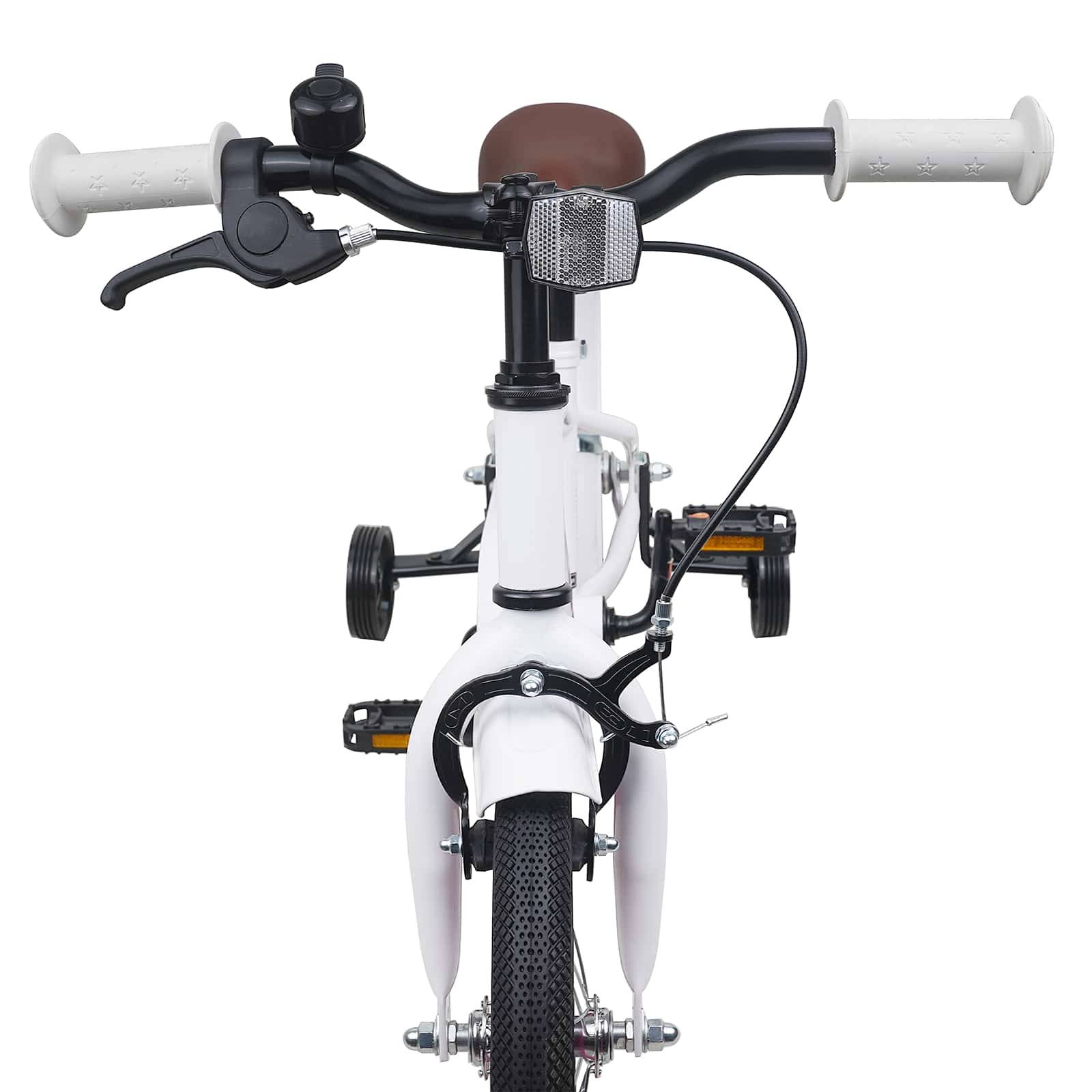 vidaXL Kinderfahrrad 16 Zoll für 4-6 Jahre alt Weiß