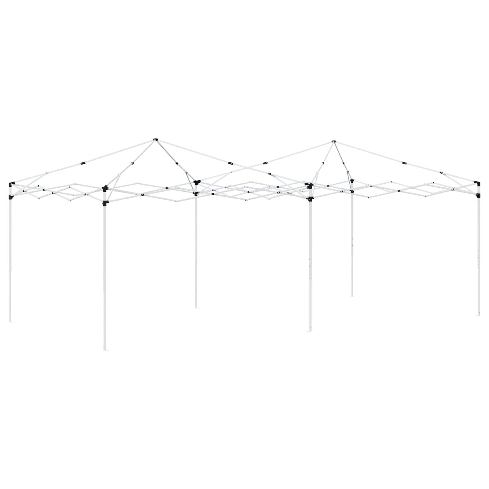 vidaXL Pop-up Partyzelt 575 x 290 x 245 cm Creme