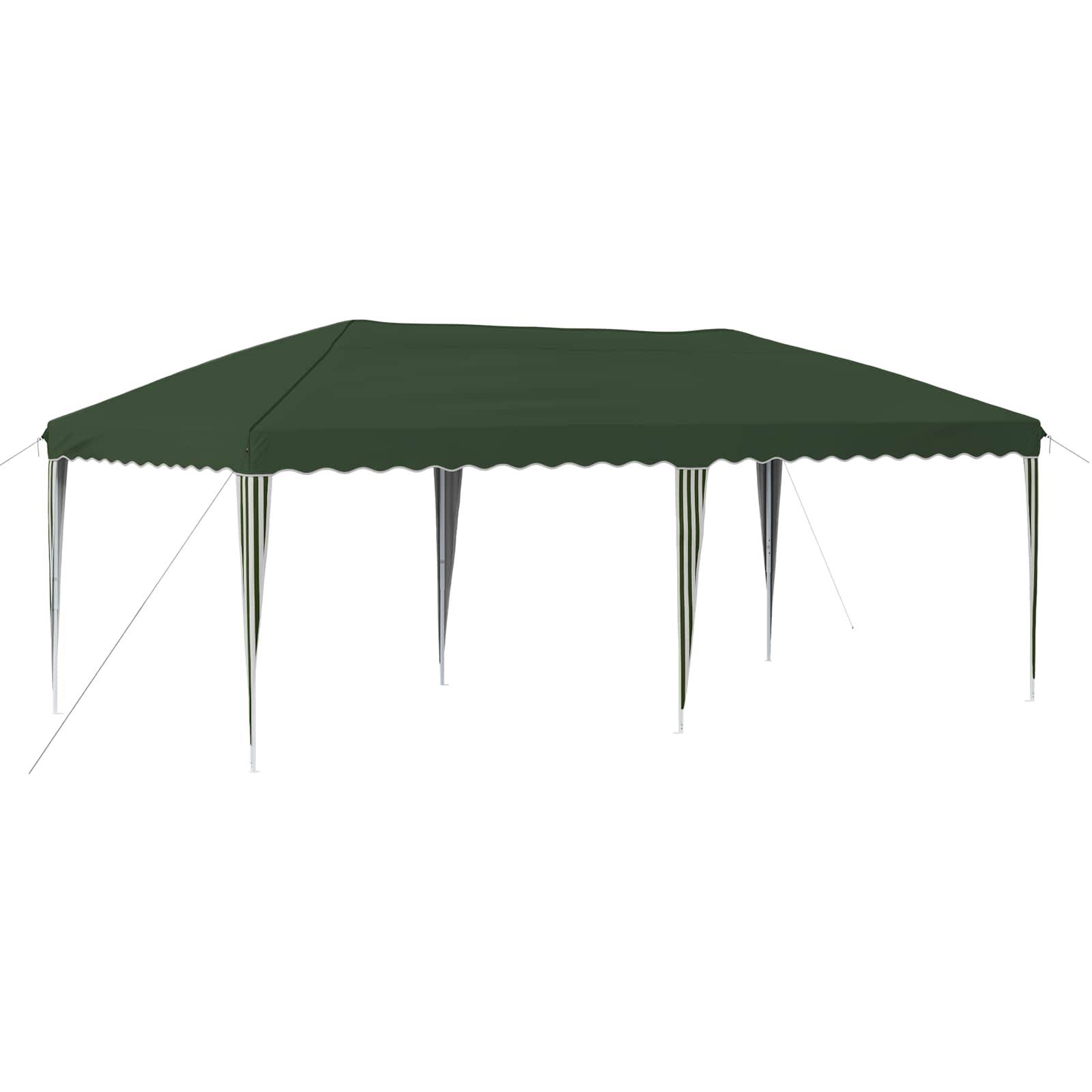 vidaXL Pop-up Partyzelt 575 x 290 x 245 cm Grün