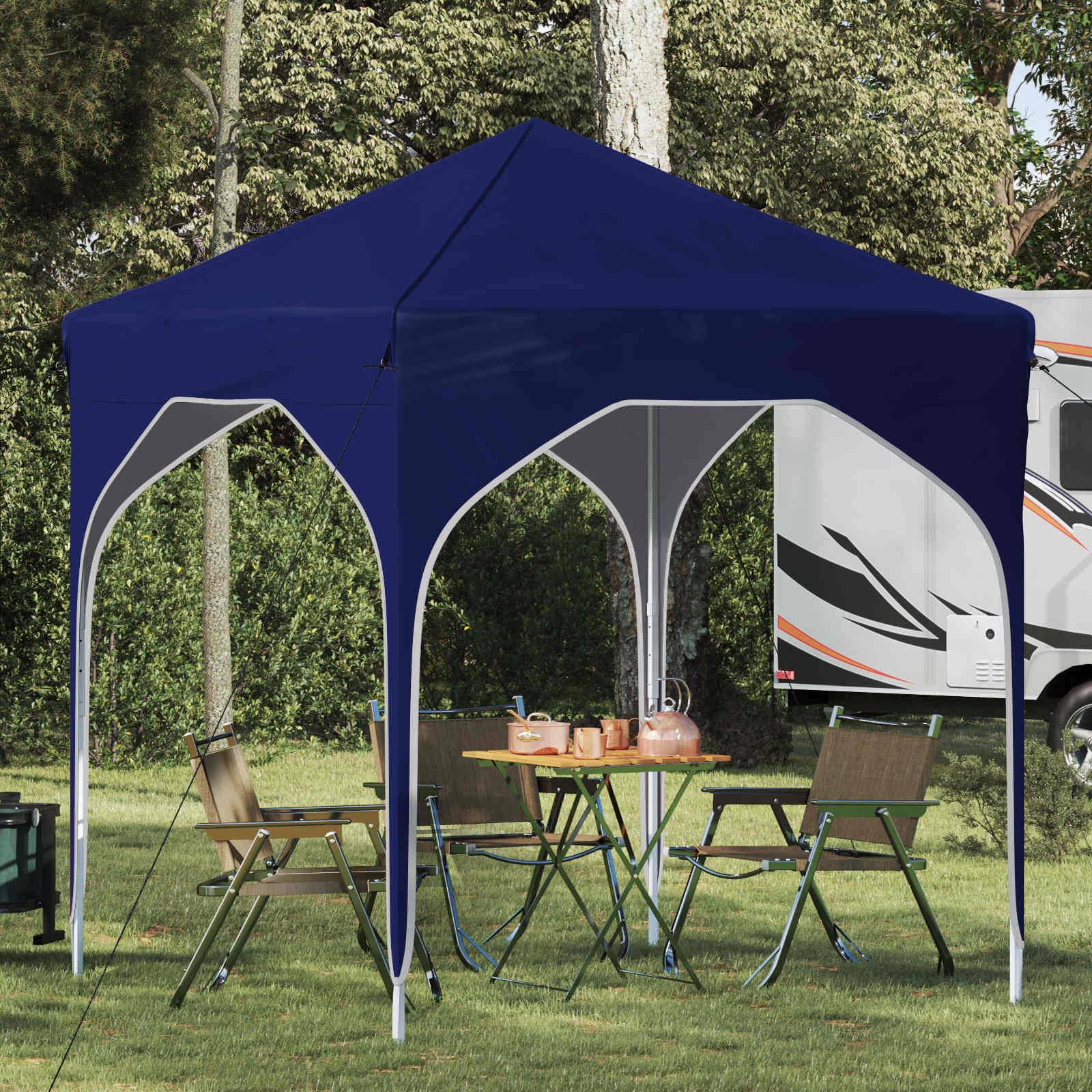 vidaXL Pop-up Partyzelt 194 x 194 x 245 cm Blau