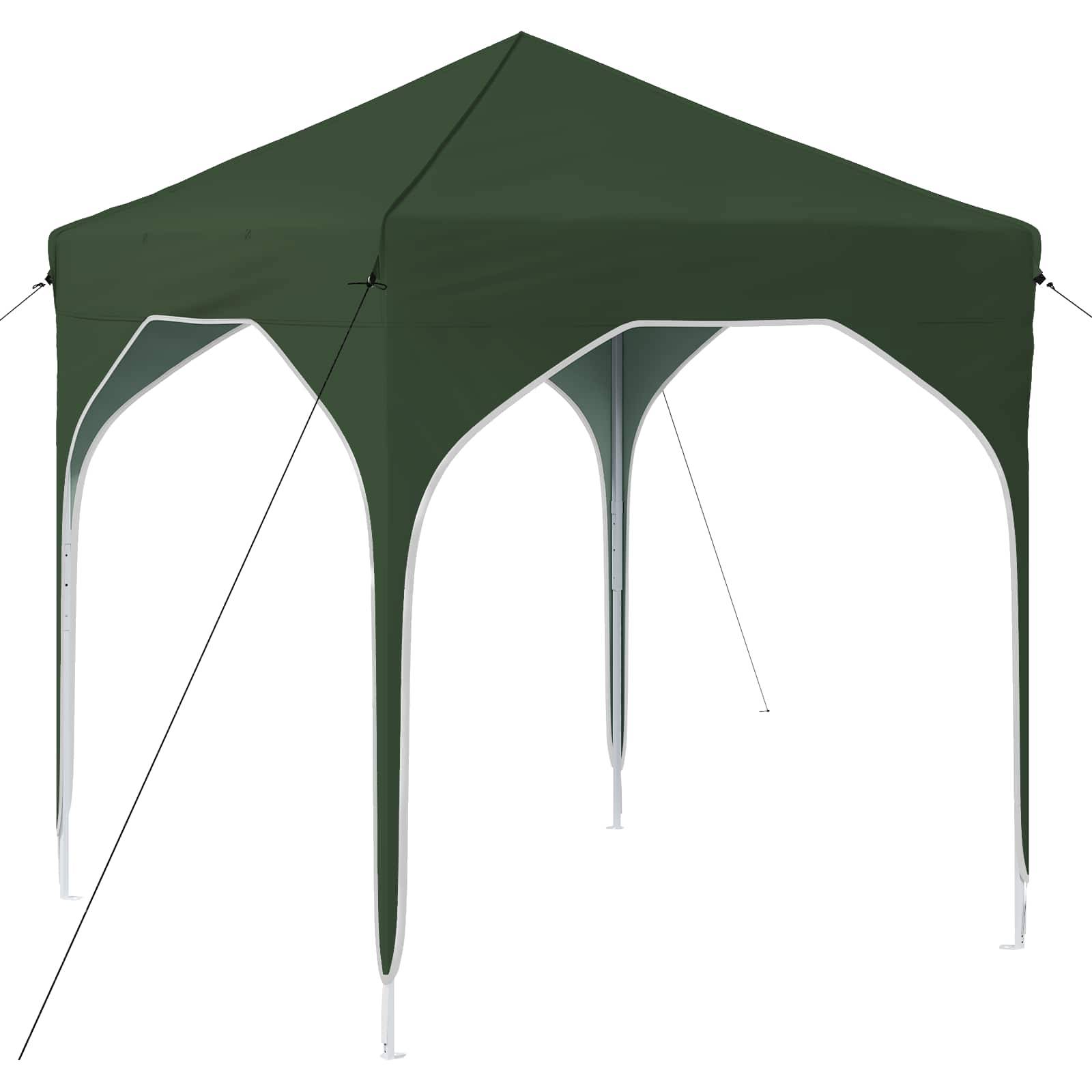 vidaXL Pop-up Partyzelt 194 x 194 x 245 cm Grün