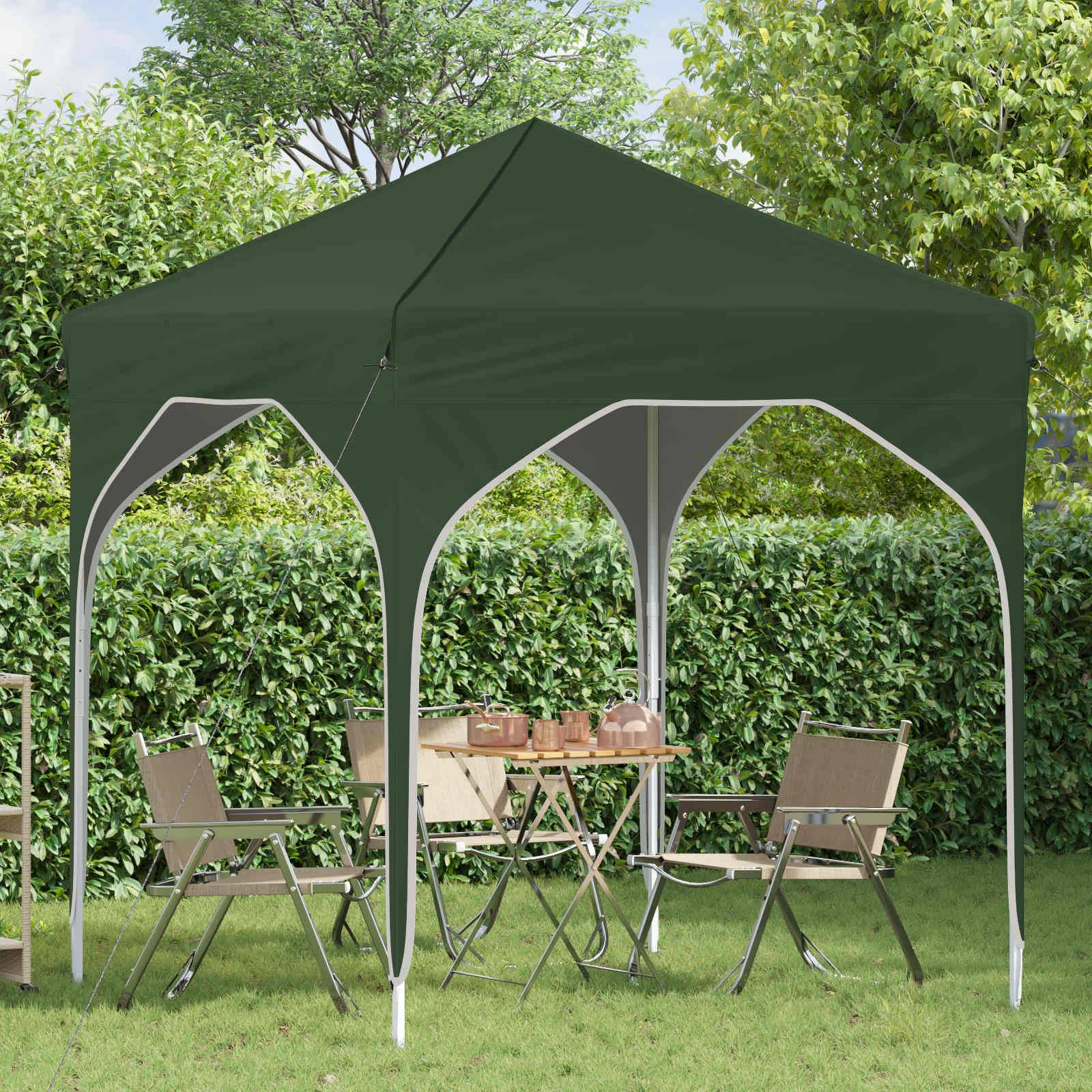 vidaXL Pop-up Partyzelt 194 x 194 x 245 cm Grün