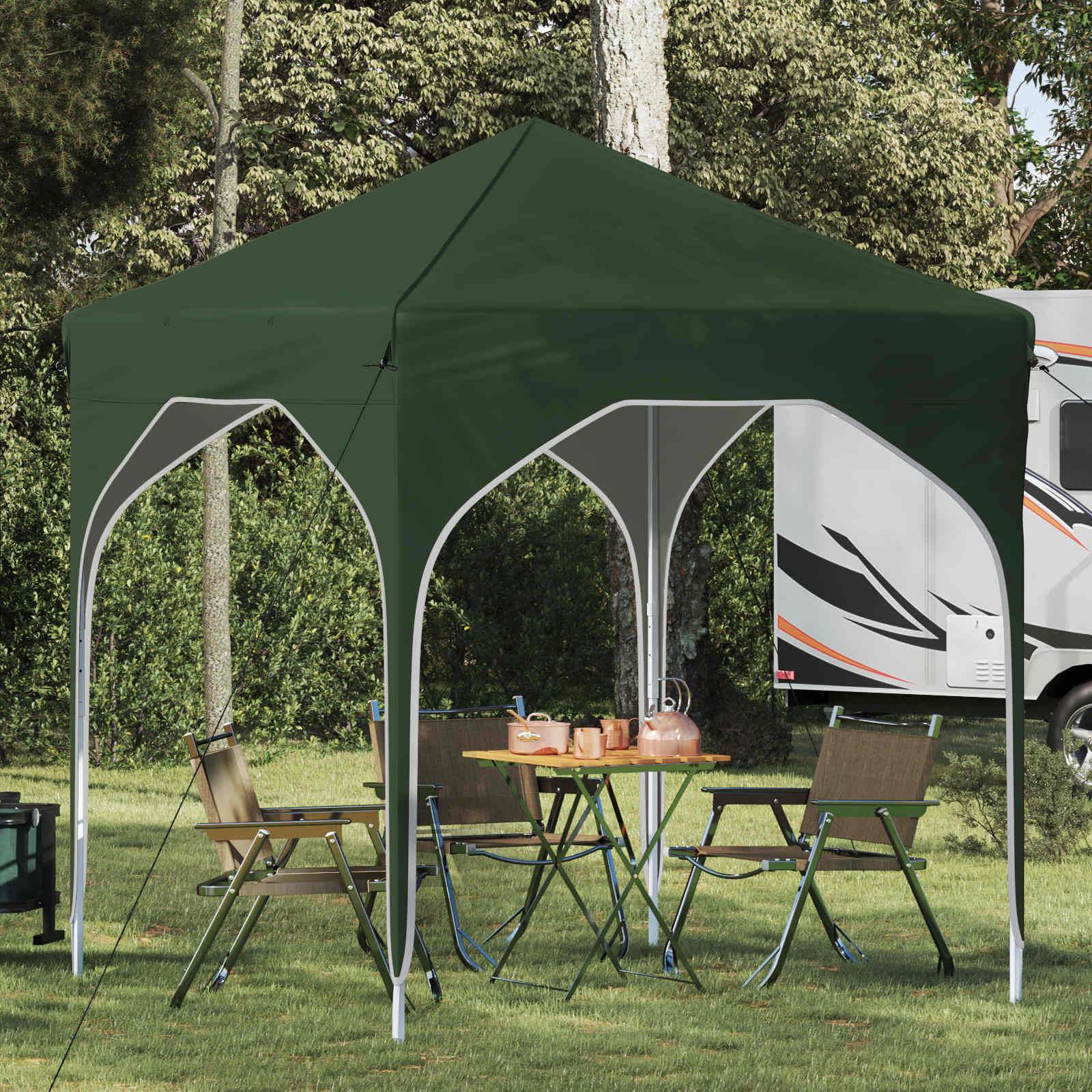 vidaXL Pop-up Partyzelt 194 x 194 x 245 cm Grün