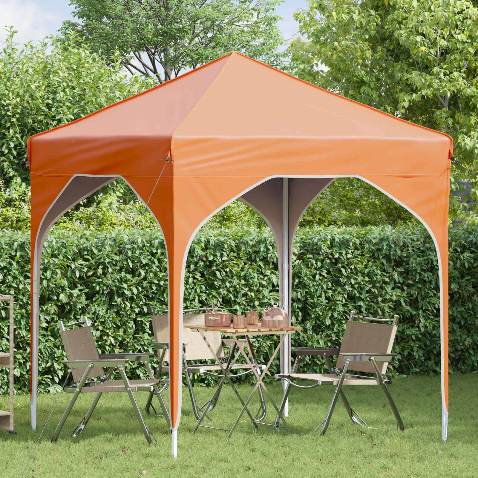 vidaXL Pop-up Partyzelt 194 x 194 x 245 cm Orange