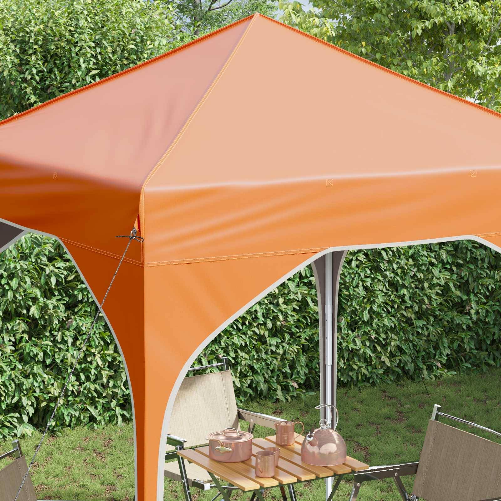 vidaXL Pop-up Partyzelt 194 x 194 x 245 cm Orange